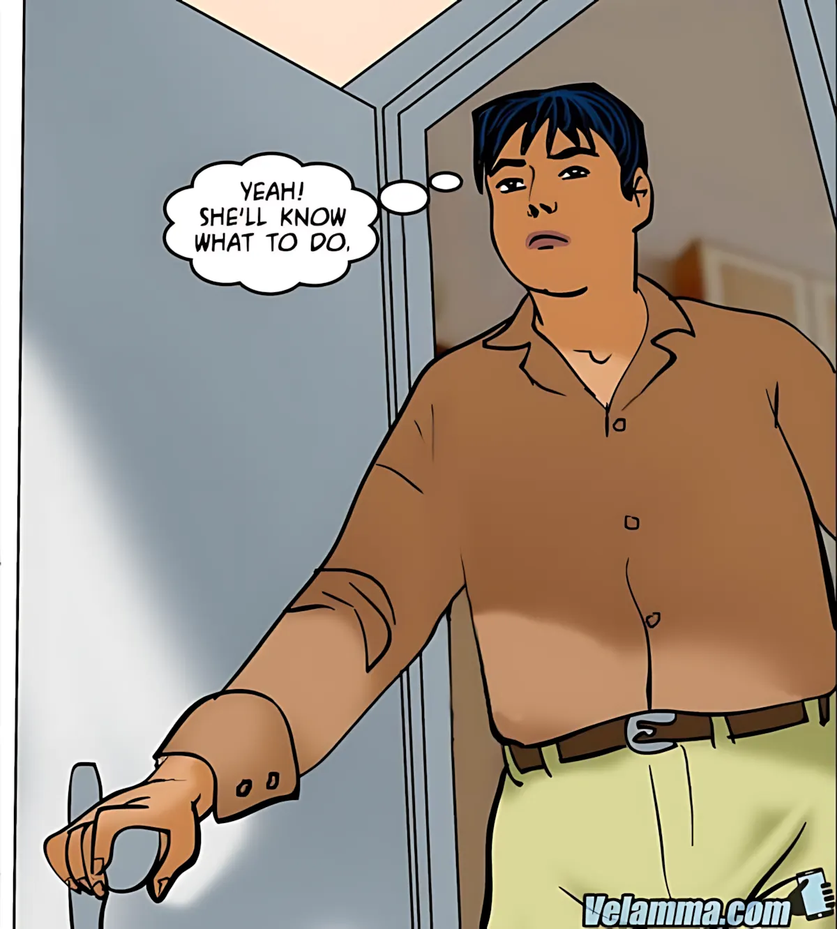 Velamma All Episodes Comics - 61 . Velamma - Episode 61 - Naked Cleaning - Page 75