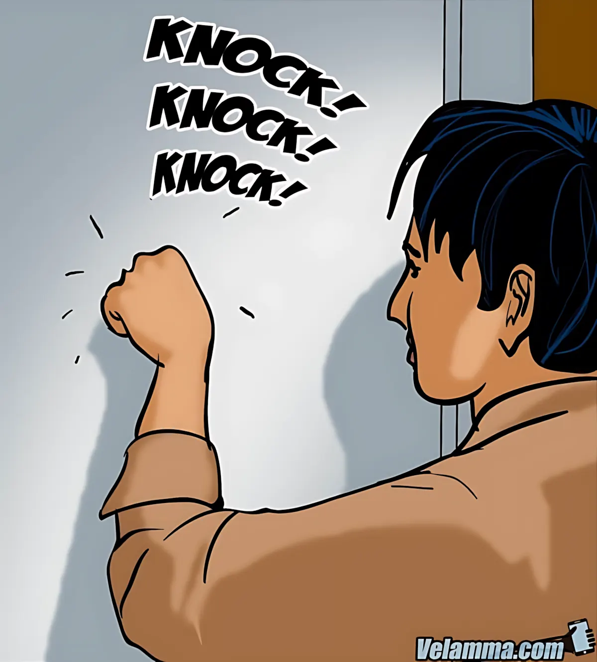 Velamma All Episodes Comics - 61 . Velamma - Episode 61 - Naked Cleaning - Page 77