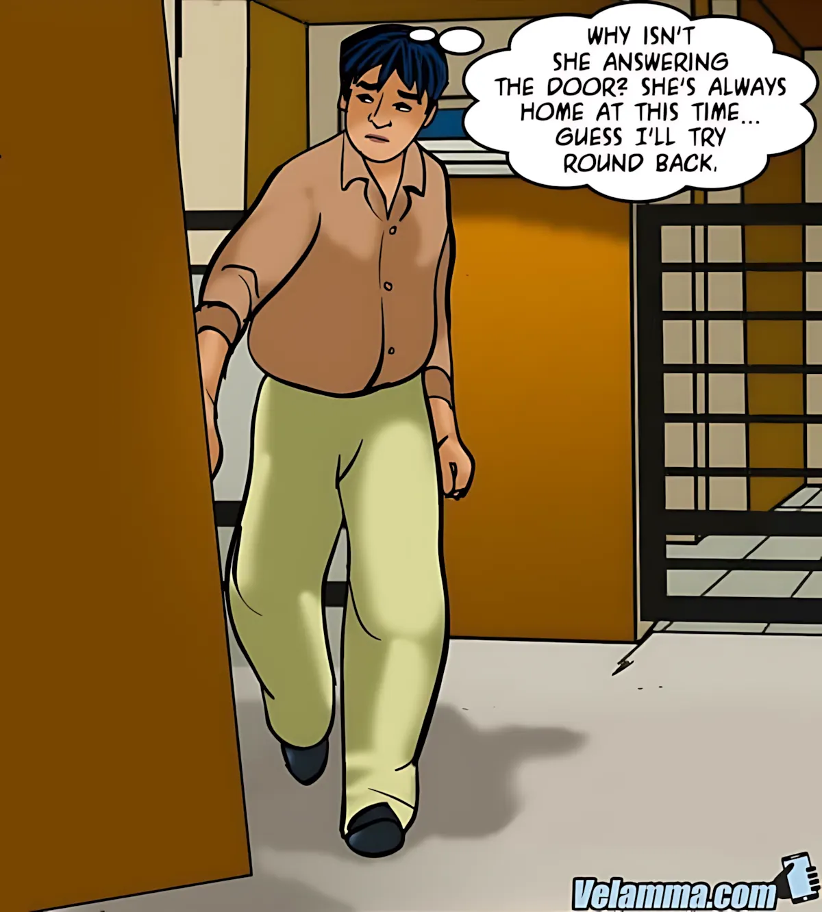 Velamma All Episodes Comics - 61 . Velamma - Episode 61 - Naked Cleaning - Page 78