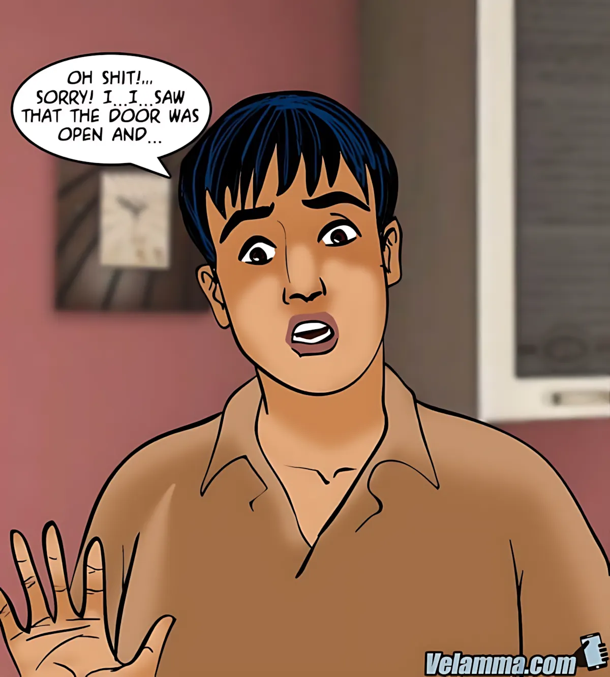 Velamma All Episodes Comics - 61 . Velamma - Episode 61 - Naked Cleaning - Page 84
