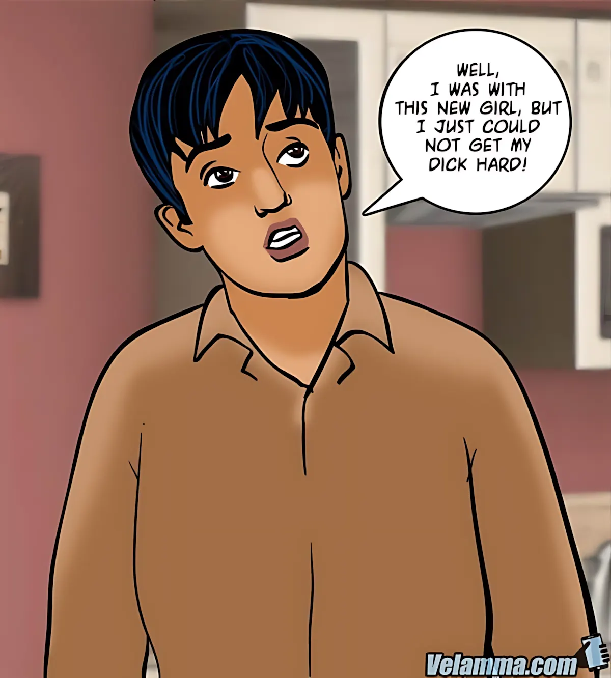 Velamma All Episodes Comics - 61 . Velamma - Episode 61 - Naked Cleaning - Page 89