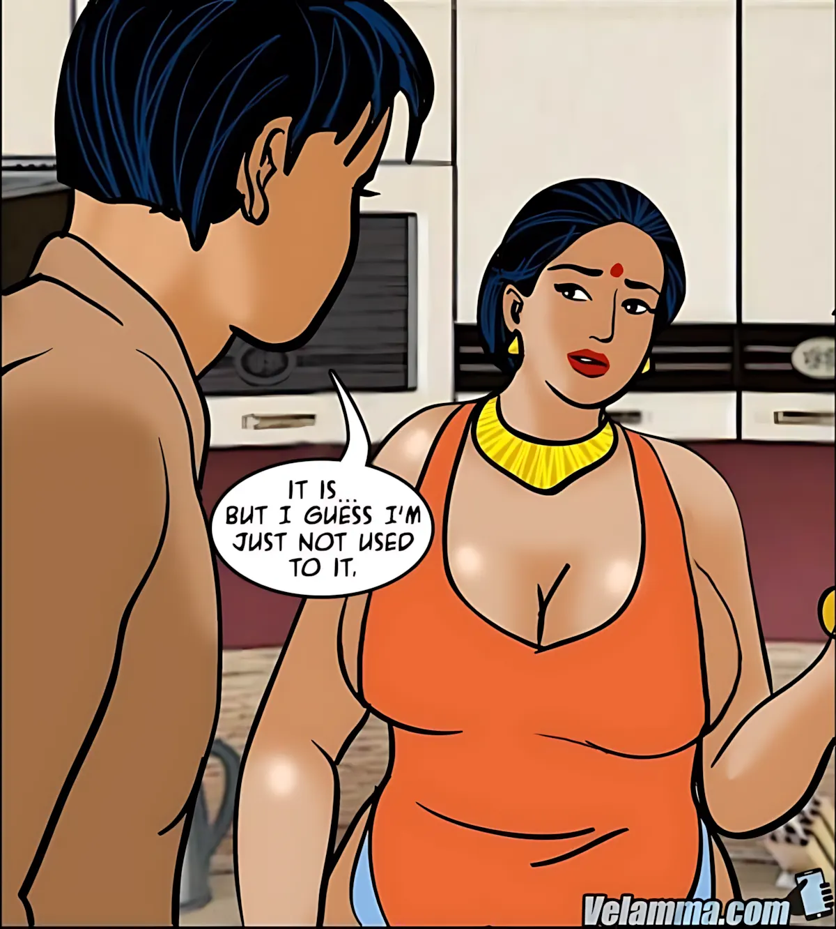 Velamma All Episodes Comics - 61 . Velamma - Episode 61 - Naked Cleaning - Page 93