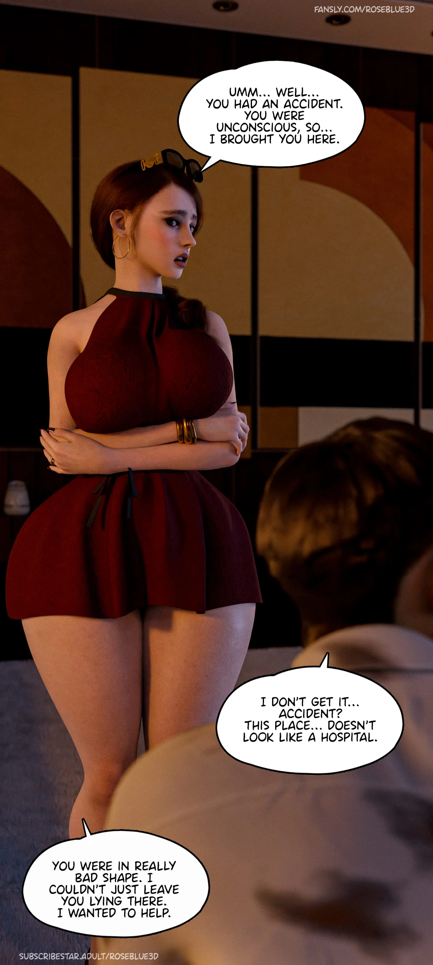 Dismissed [Rose Blue 3D] - 1 . Dismissed - Ch.1 - Page 38