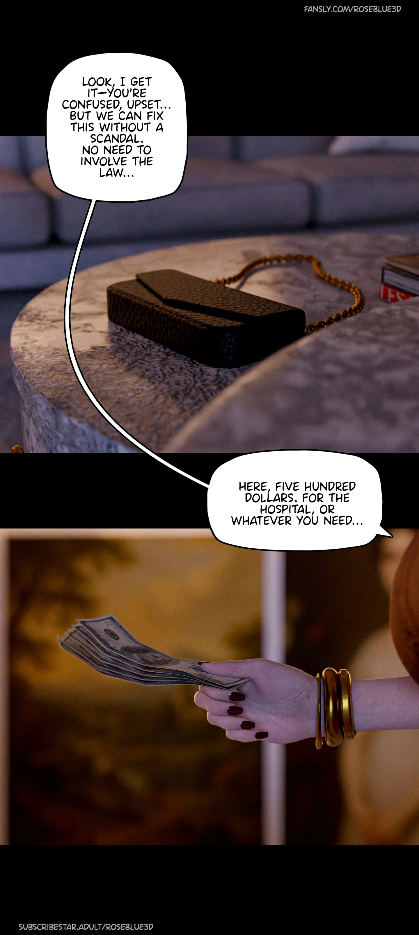 Dismissed [Rose Blue 3D] - 1 . Dismissed - Ch.1 - Page 46