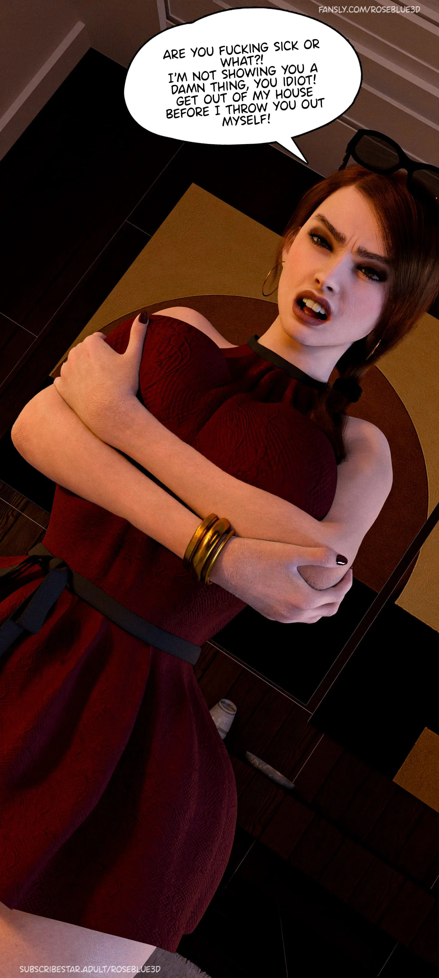 Dismissed [Rose Blue 3D] - 1 . Dismissed - Ch.1 - Page 56