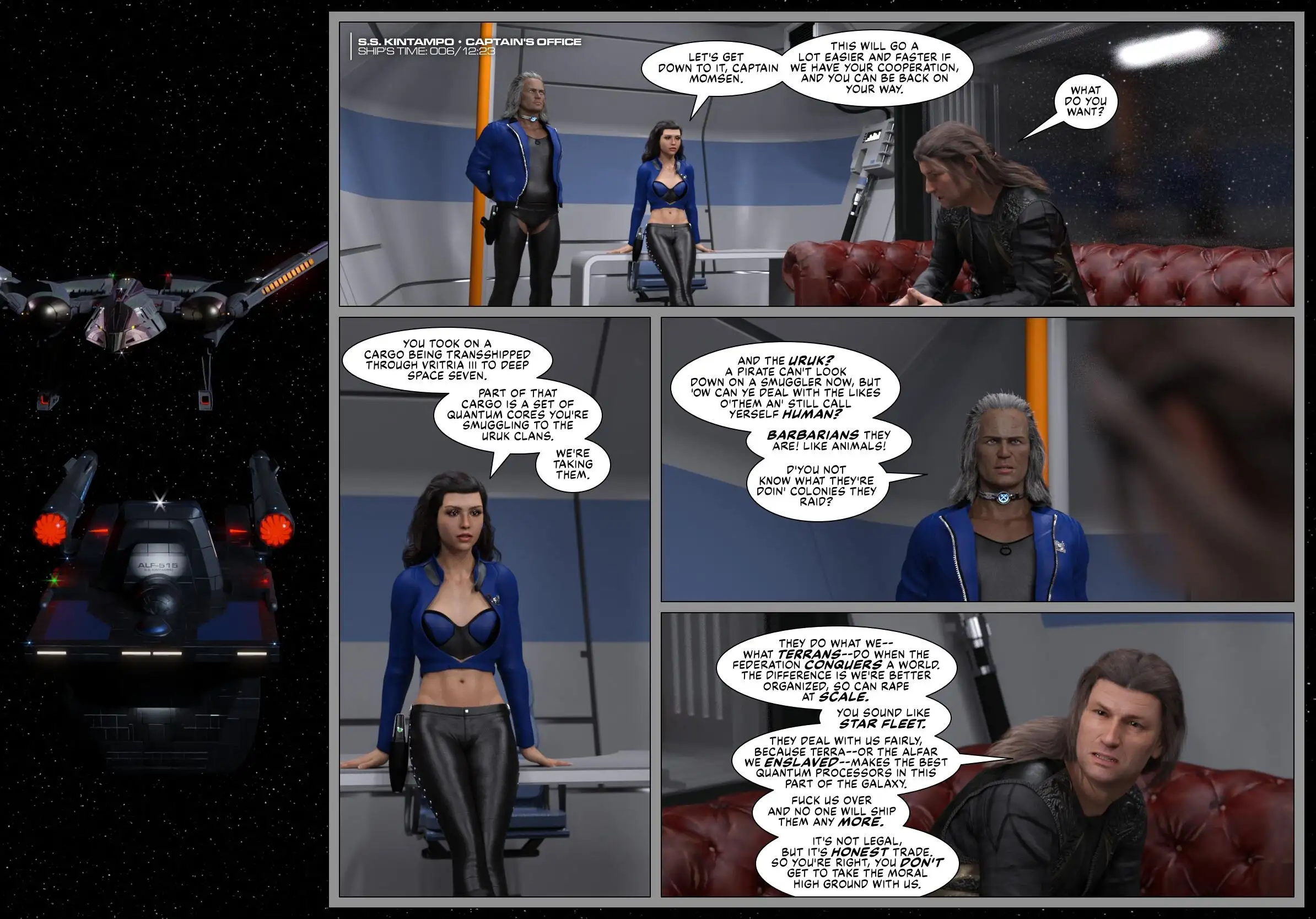 Pirates Of The Coal Sack [DangerousLines] - 21. Pirates Of The Coal Sack - Chapter 21 - Page 22