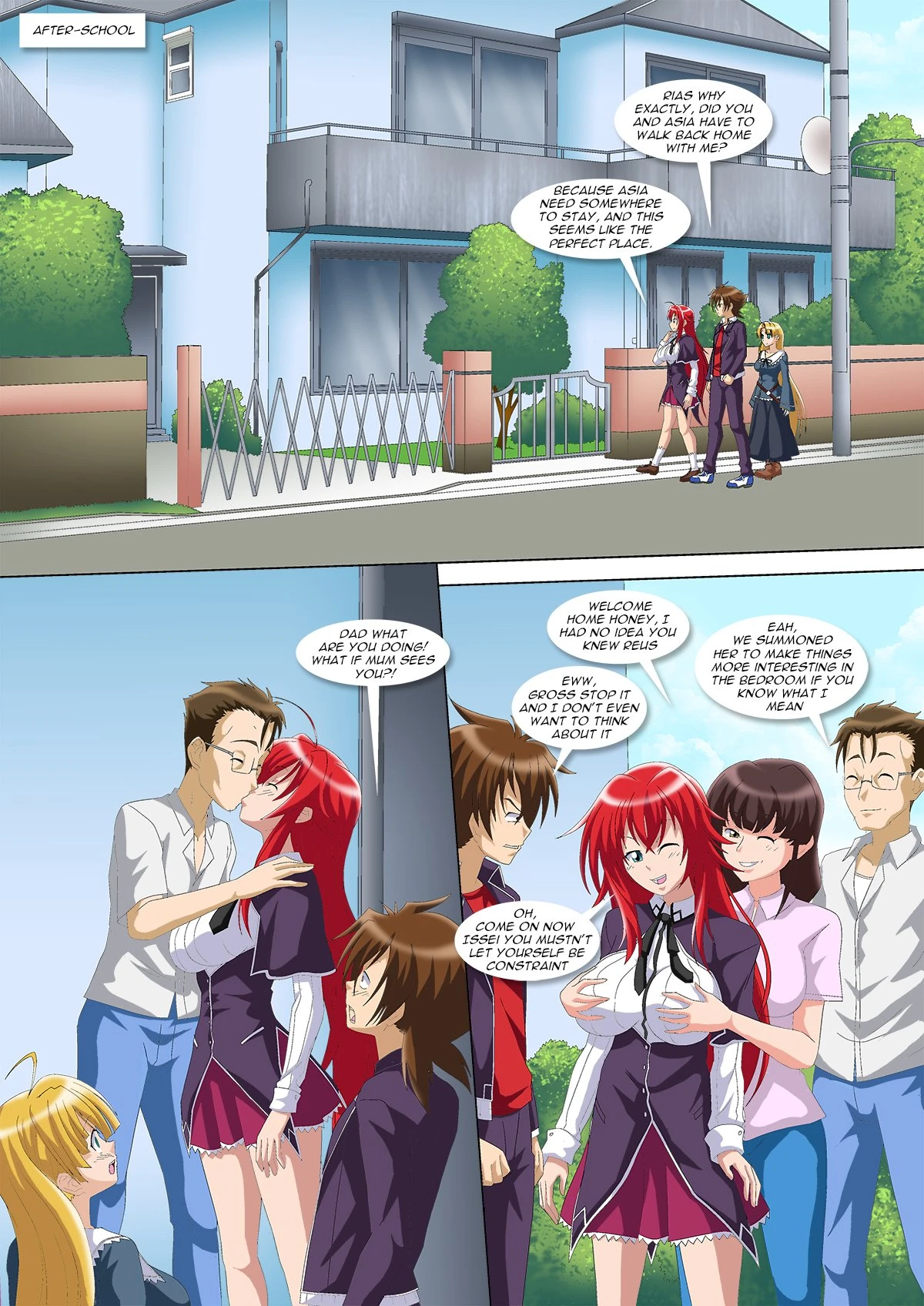 Subjugation Before Liberation (High School DxD) [Palcomix] - 1 . Subjugation Before Liberation - Chapter 1 (High School DxD) [Palcomix] - Page 5