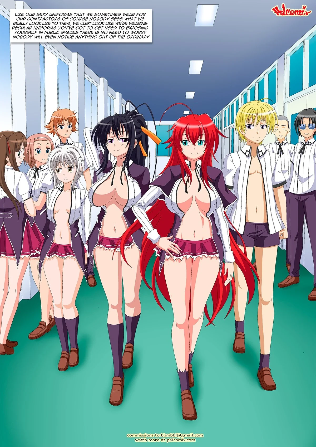 Subjugation Before Liberation (High School DxD) [Palcomix] - 1 . Subjugation Before Liberation - Chapter 1 (High School DxD) [Palcomix] - Page 10