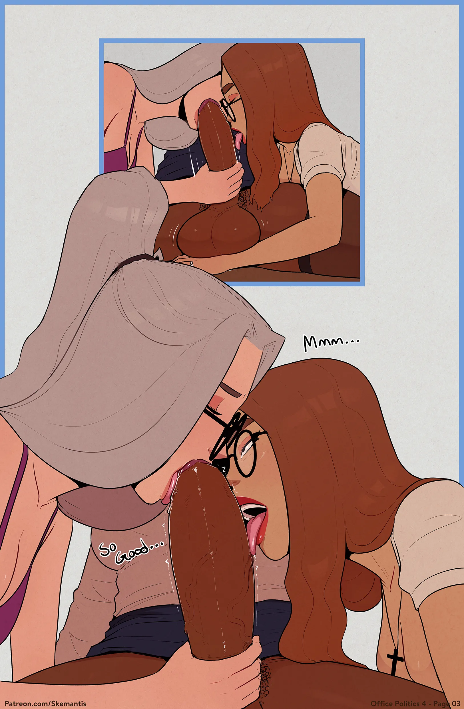 Office Politics - 4 . Office Politics - Chapter 4 [Skemantis] - Page 3