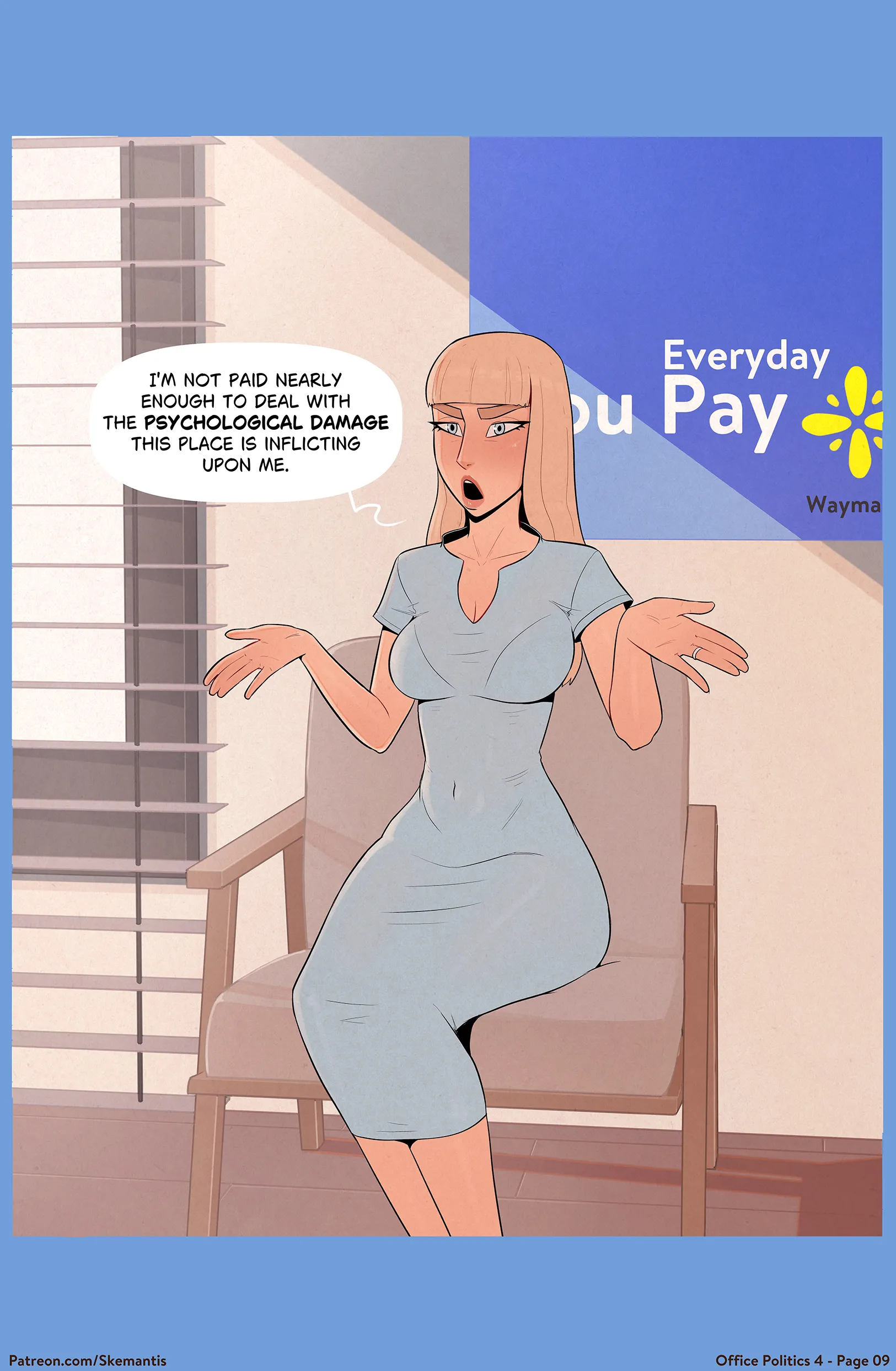 Office Politics - 4 . Office Politics - Chapter 4 [Skemantis] - Page 9