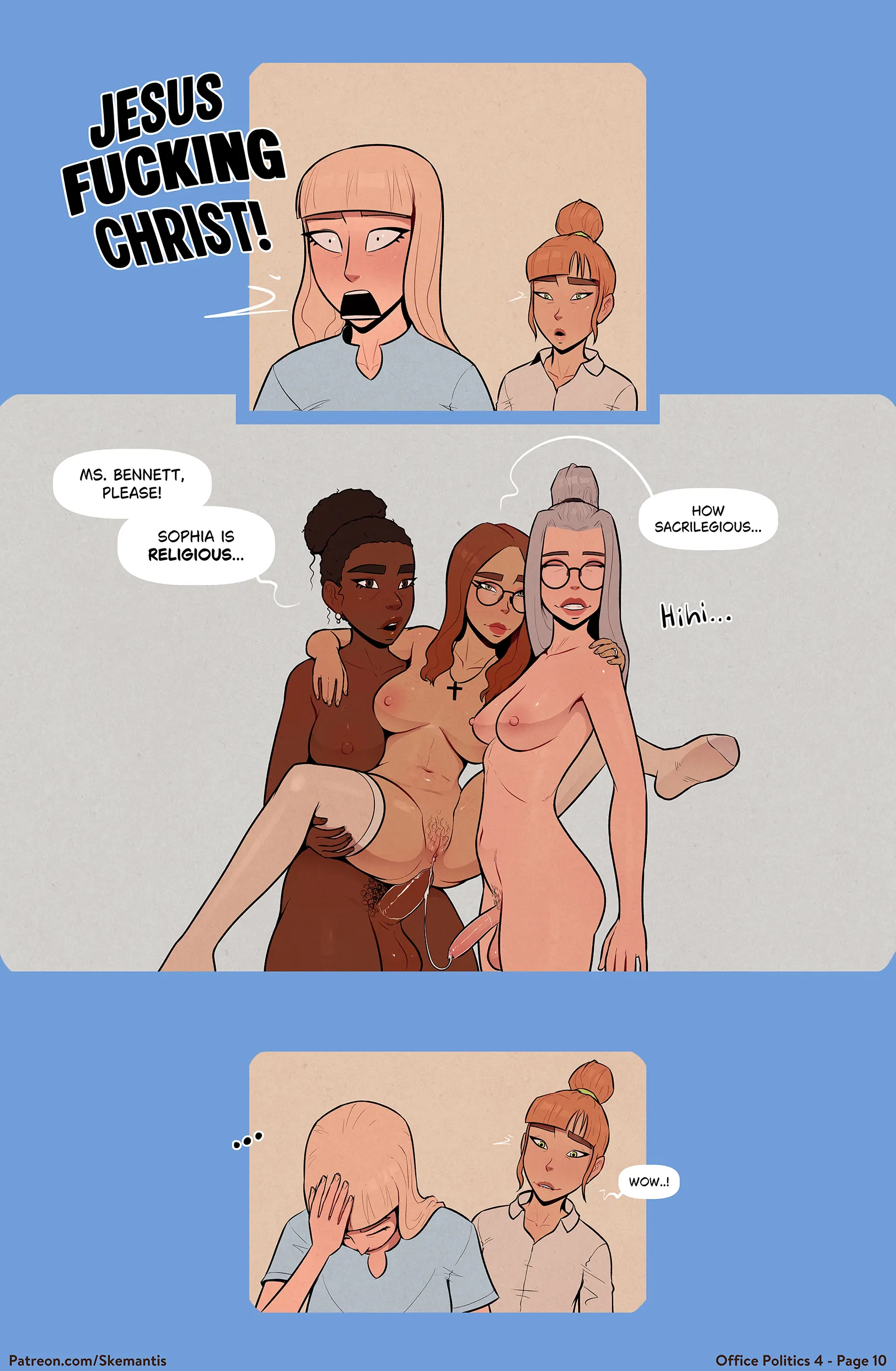 Office Politics - 4 . Office Politics - Chapter 4 [Skemantis] - Page 10