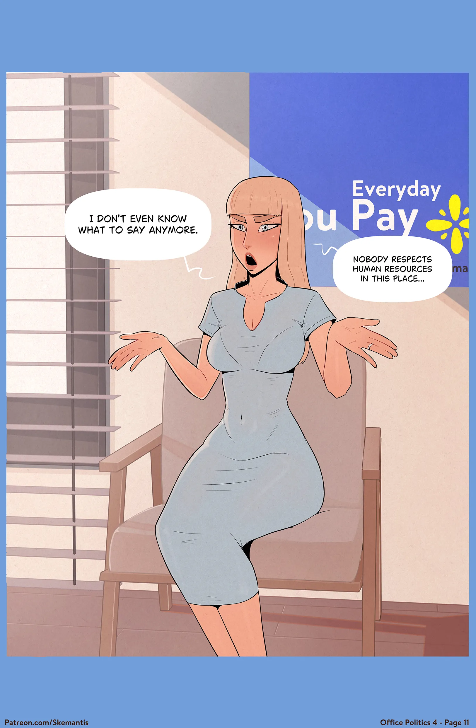 Office Politics - 4 . Office Politics - Chapter 4 [Skemantis] - Page 11