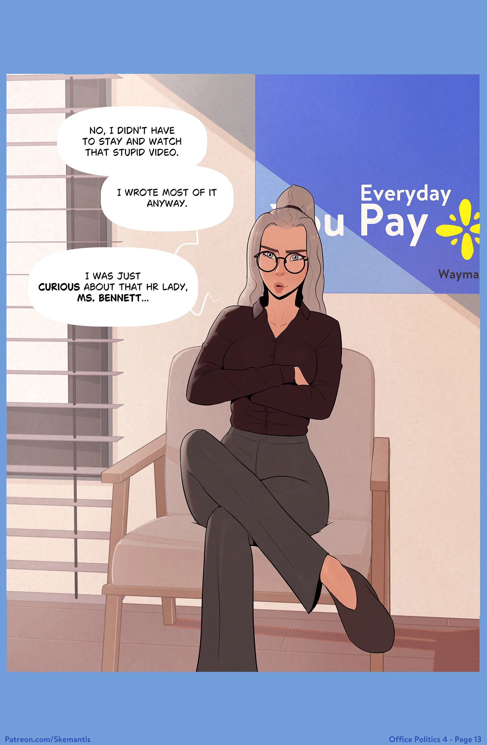 Office Politics - 4 . Office Politics - Chapter 4 [Skemantis] - Page 13