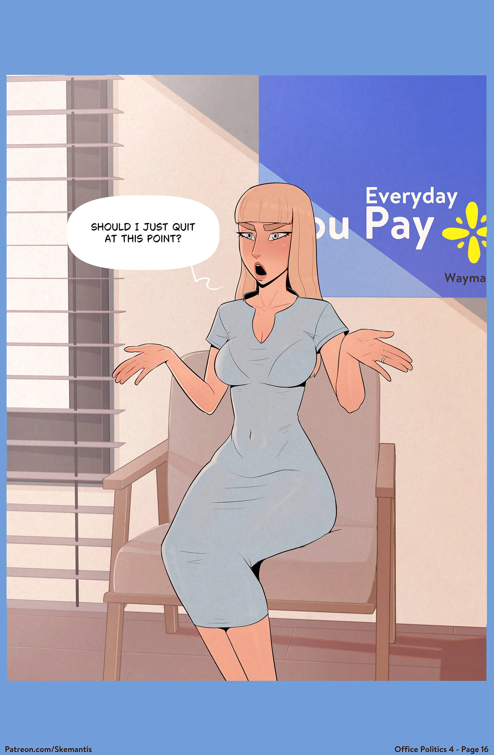 Office Politics - 4 . Office Politics - Chapter 4 [Skemantis] - Page 16