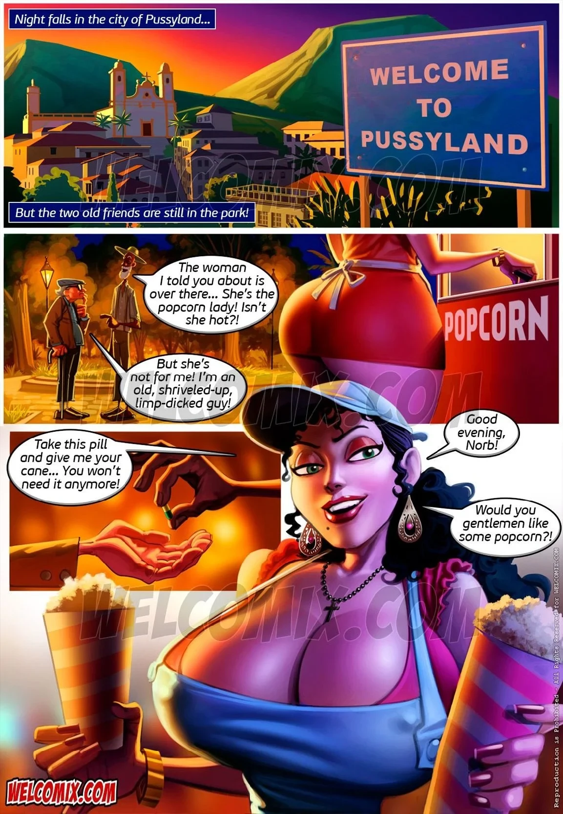 Old Geezers Of The Park [WC | TF] - 2 . Old Geezers Of The Park - Chapter 2 [WC - TF] - Page 2