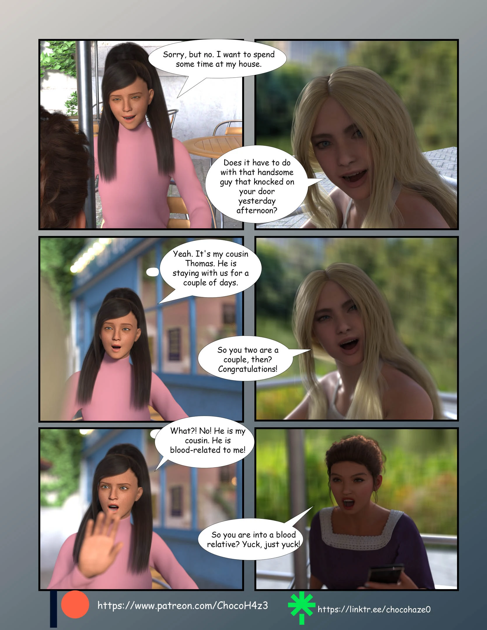 Corrupting the neighbourhood - 7 . Corrupting the neighbourhood - Chapter 7 [ChocoHaze] - Page 3