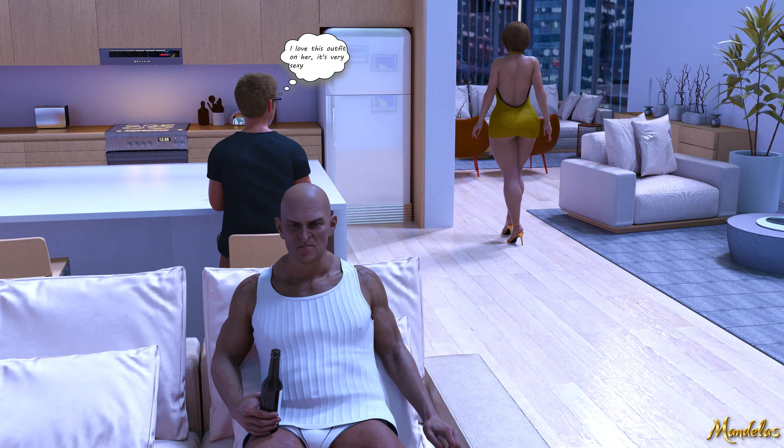A Wonderful Evening [Mandelas] - 1. A Wonderful Evening - Chapter 1 - Page 18