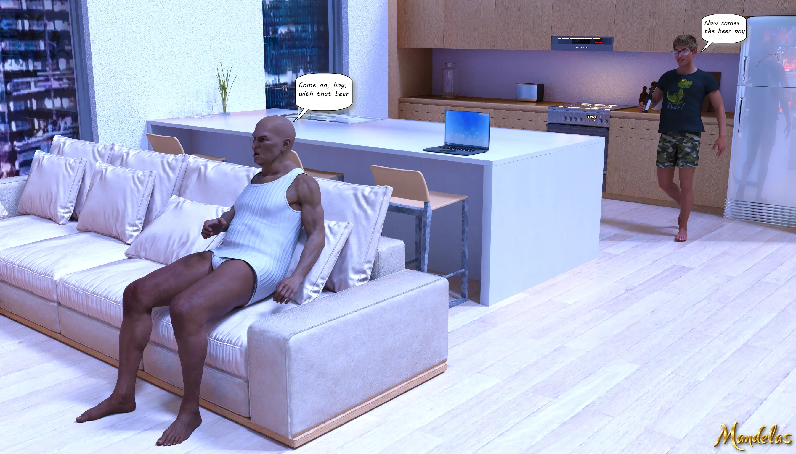 A Wonderful Evening [Mandelas] - 1. A Wonderful Evening - Chapter 1 - Page 21