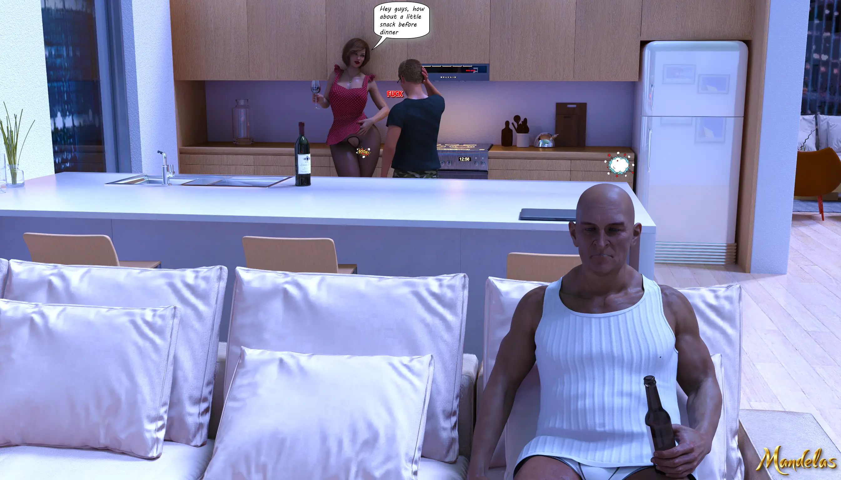 A Wonderful Evening [Mandelas] - 1. A Wonderful Evening - Chapter 1 - Page 36