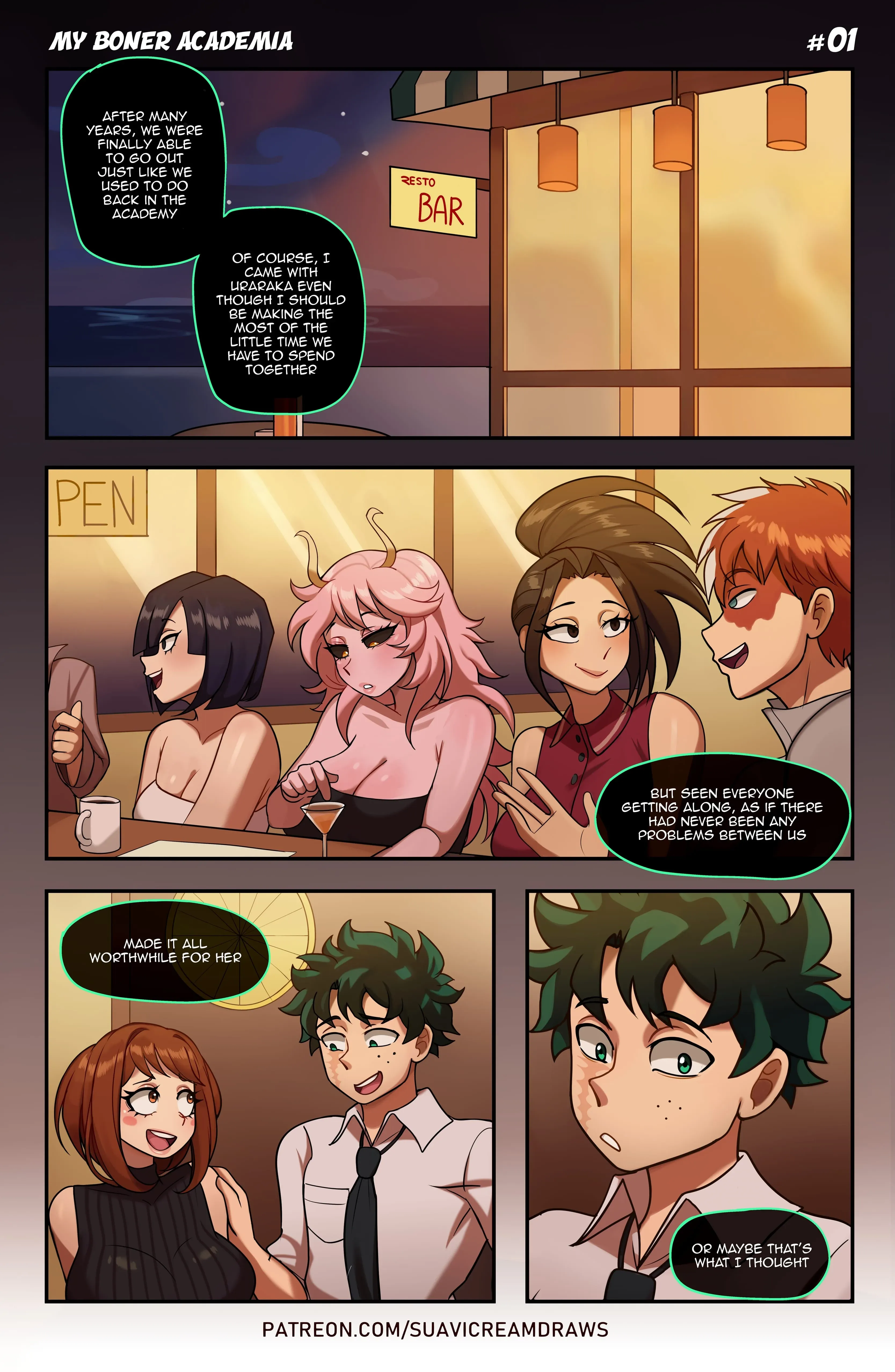 My Boner Academia (My Hero Academia) - 1 . My Boner Academia - Chapter 1 [Suavi-Cream] - Page 2