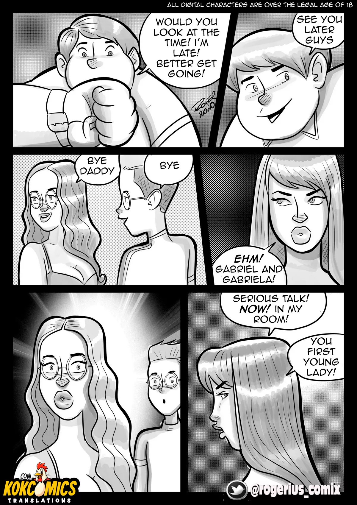 Brother’s Love – Gabriel & Gabriela - Gabriel & Gabriela Brother's Love 6 [Rogerius] - Page 7