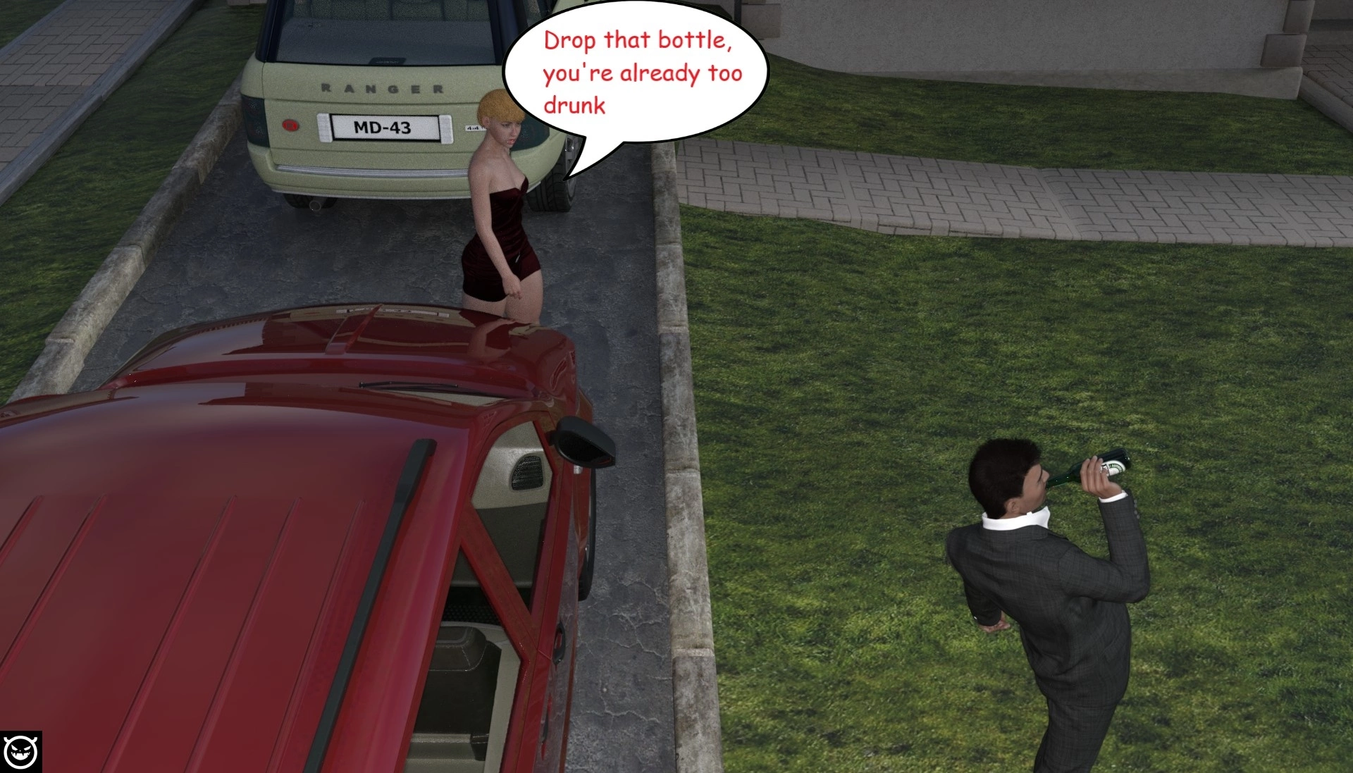 The Visit [Rogy3d] - The Visit 5 - Page 8