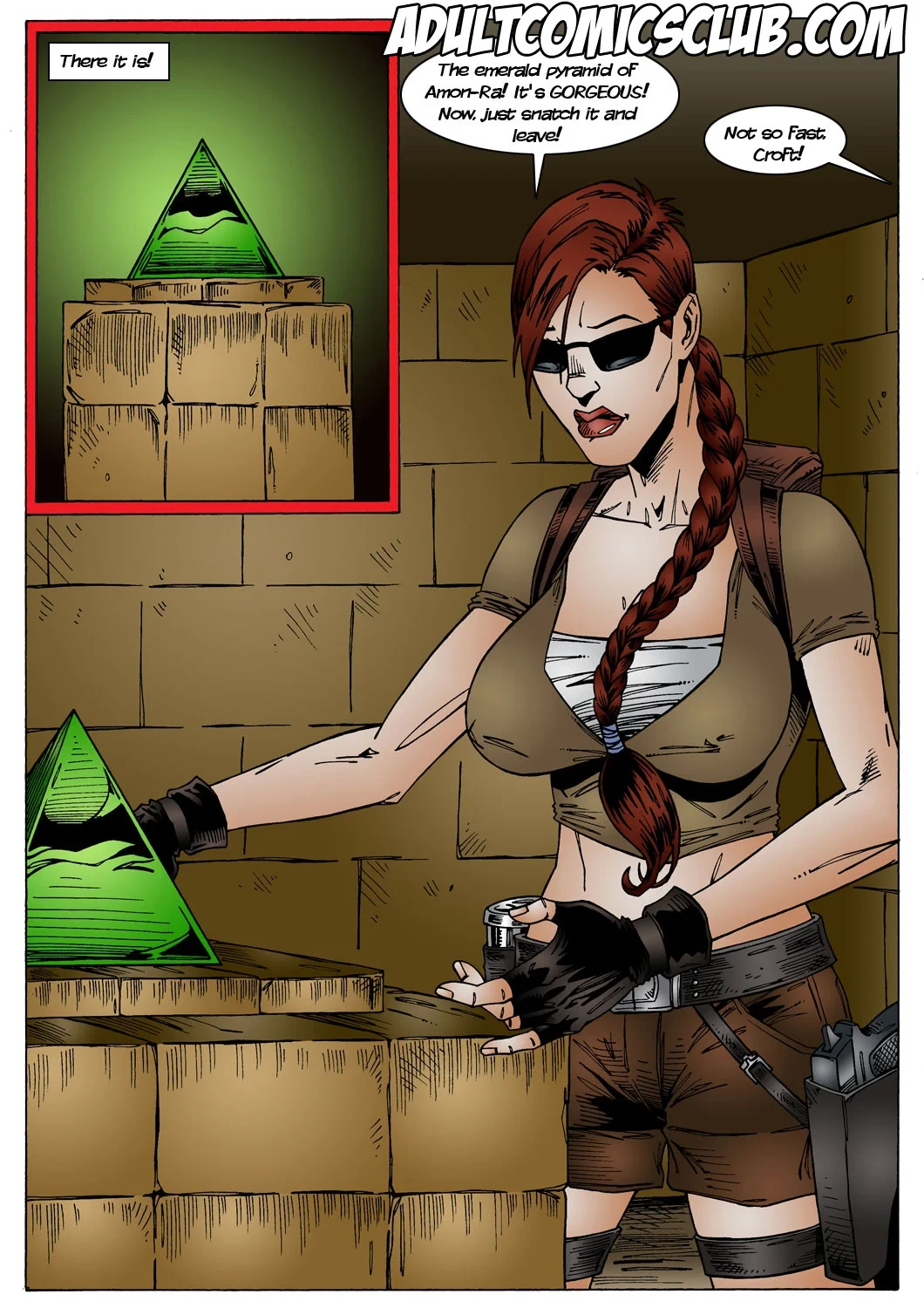Lara Croft (Tomb Raider) [AdultComicsClub] - 2 . Lara Croft - Chapter 2 (Tomb Raider) [AdultComicsClub] - Page 2