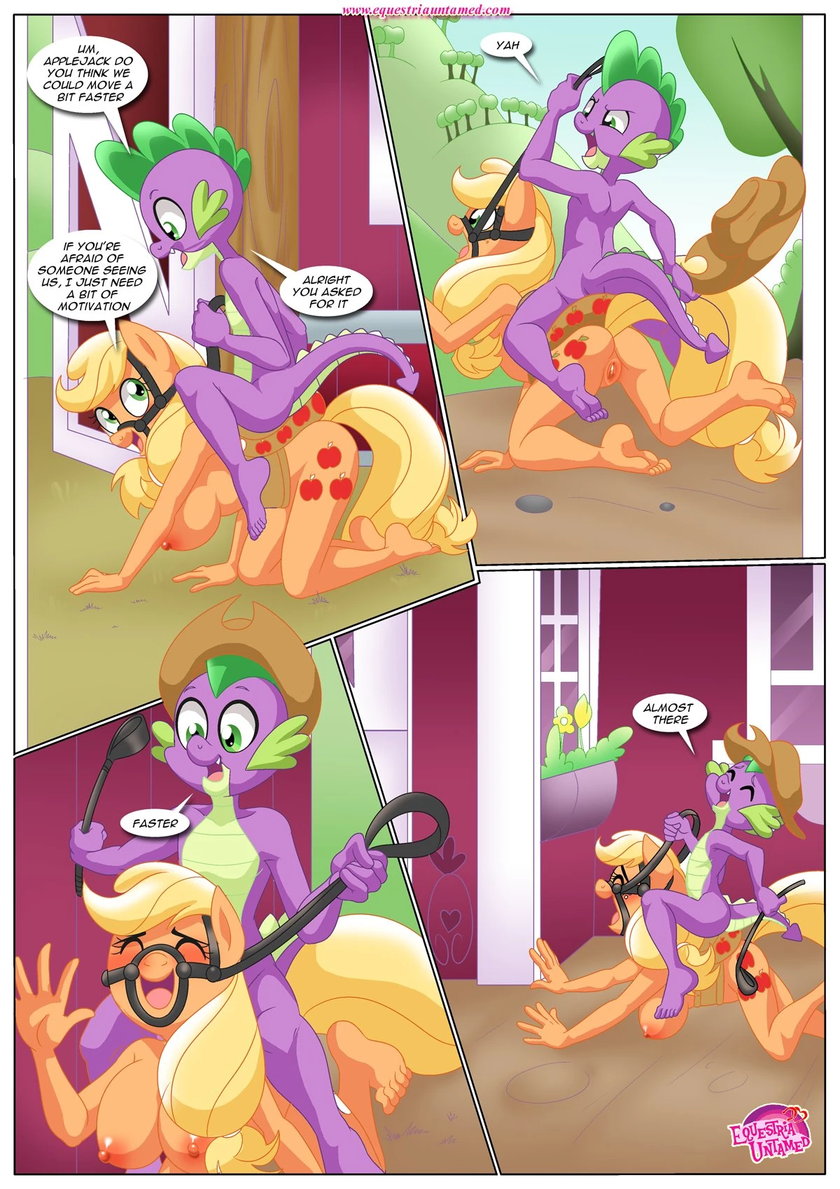 Spike’s Harem (My Little Pony – Friendship Is Magic) [PalComix] - 7 . Pinkie's Playhouse - Chapter 7 (My Little Pony - Friendship Is Magic) [PalComix] - Page 5