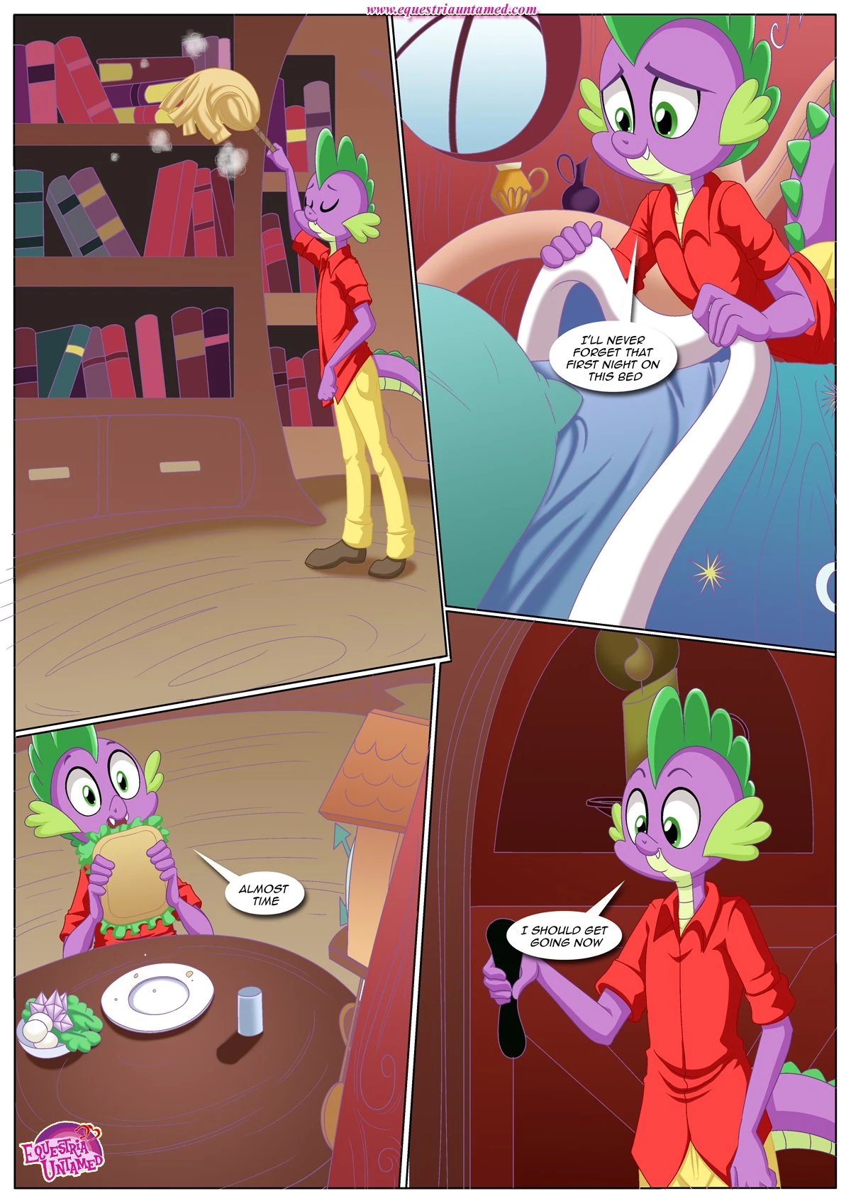 Spike’s Harem (My Little Pony – Friendship Is Magic) [PalComix] - 7 . Pinkie's Playhouse - Chapter 7 (My Little Pony - Friendship Is Magic) [PalComix] - Page 14
