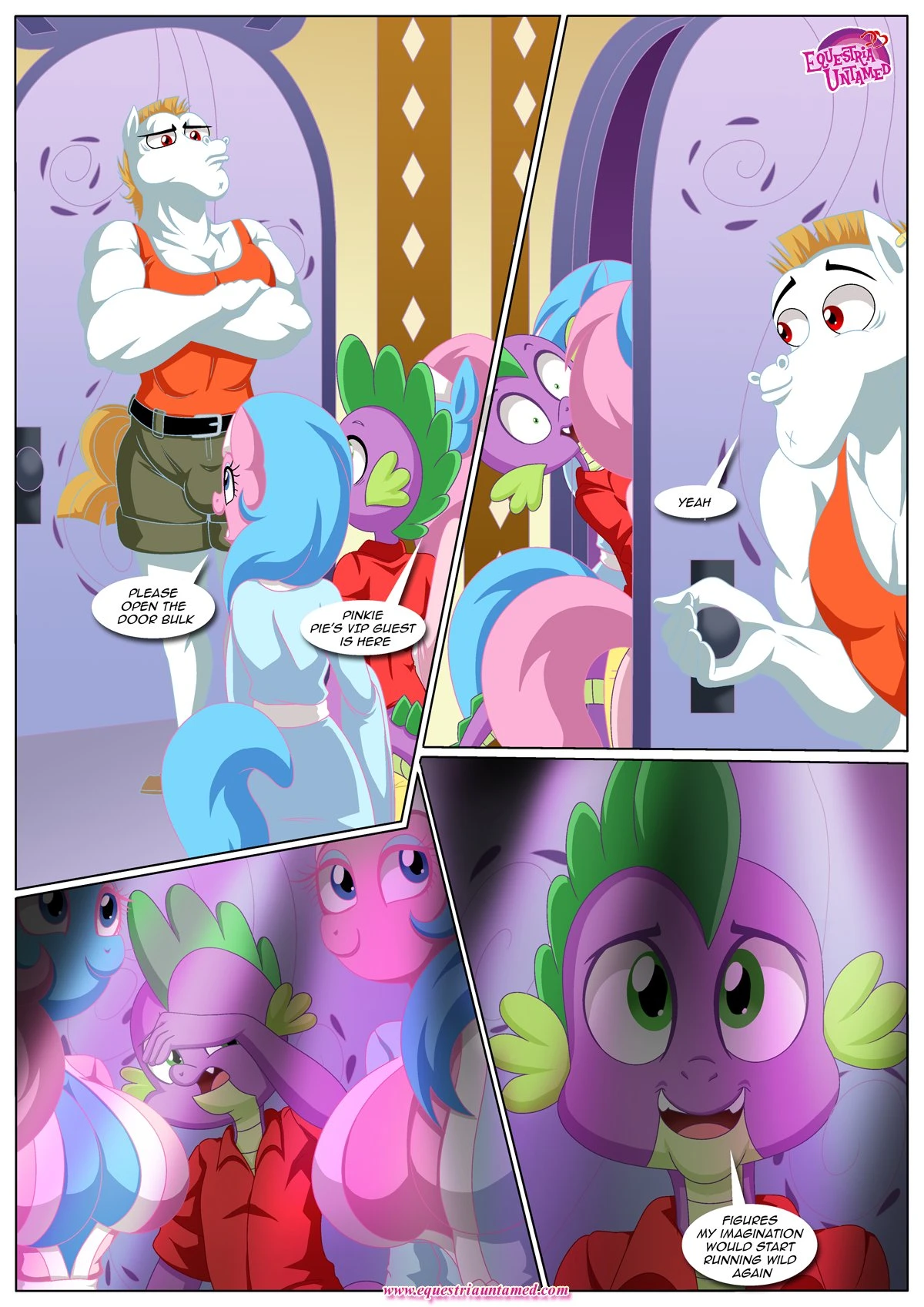 Spike’s Harem (My Little Pony – Friendship Is Magic) [PalComix] - 7 . Pinkie's Playhouse - Chapter 7 (My Little Pony - Friendship Is Magic) [PalComix] - Page 17
