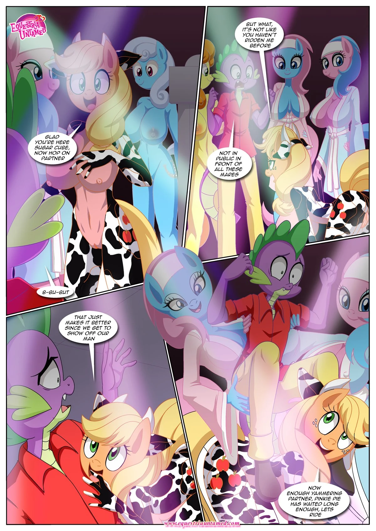 Spike’s Harem (My Little Pony – Friendship Is Magic) [PalComix] - 7 . Pinkie's Playhouse - Chapter 7 (My Little Pony - Friendship Is Magic) [PalComix] - Page 25