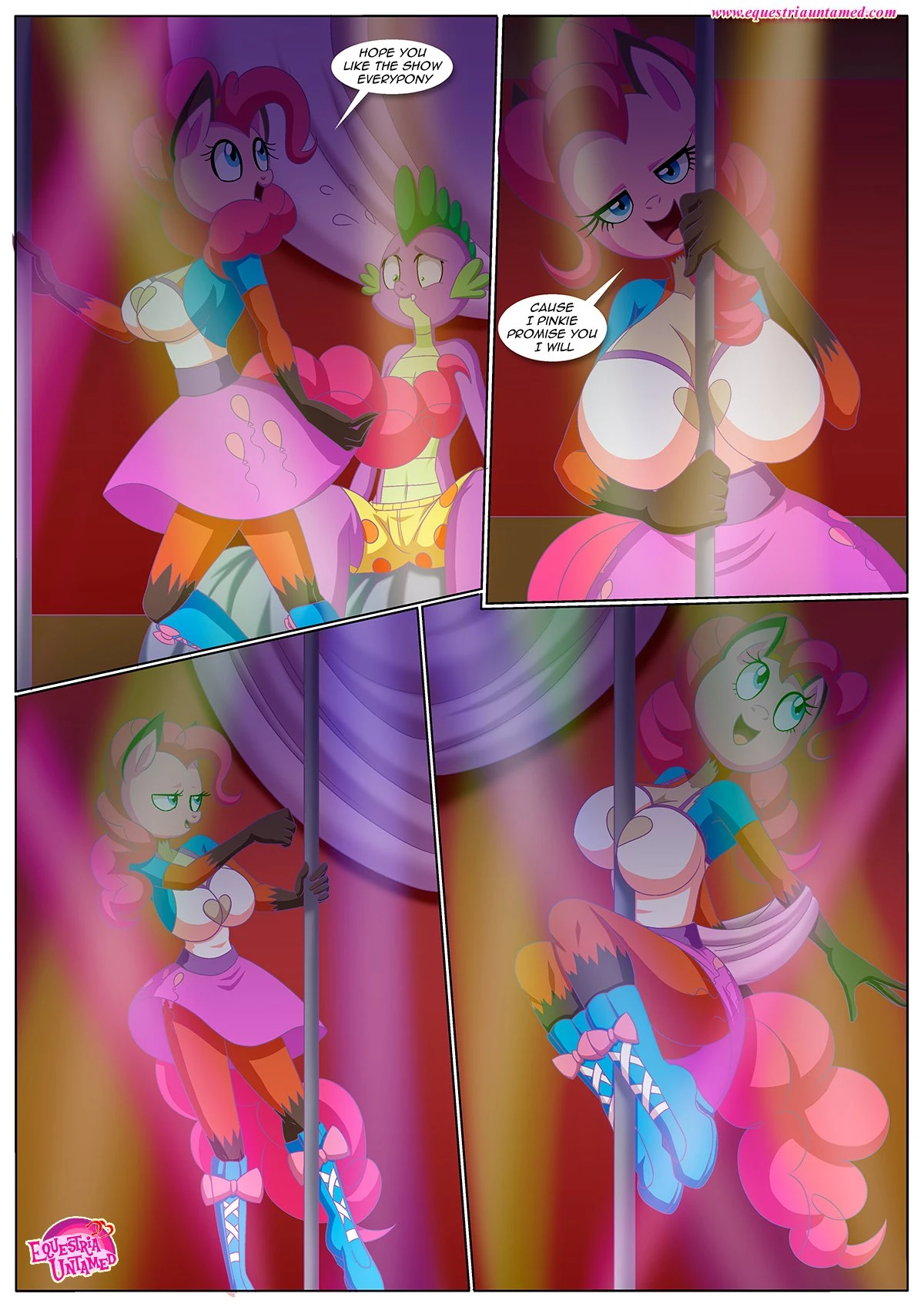 Spike’s Harem (My Little Pony – Friendship Is Magic) [PalComix] - 7 . Pinkie's Playhouse - Chapter 7 (My Little Pony - Friendship Is Magic) [PalComix] - Page 28