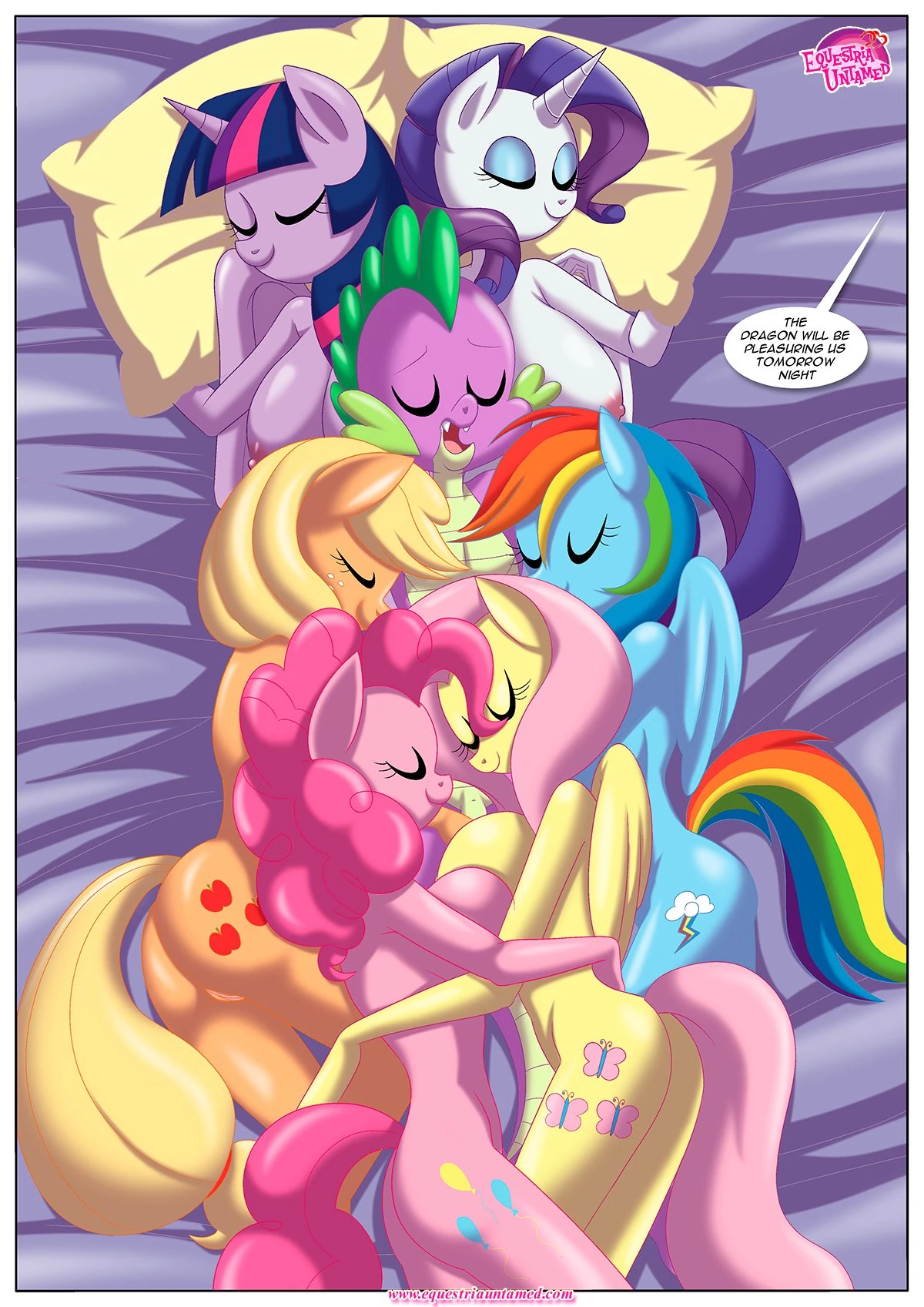 Spike’s Harem (My Little Pony – Friendship Is Magic) [PalComix] - 7 . Pinkie's Playhouse - Chapter 7 (My Little Pony - Friendship Is Magic) [PalComix] - Page 49