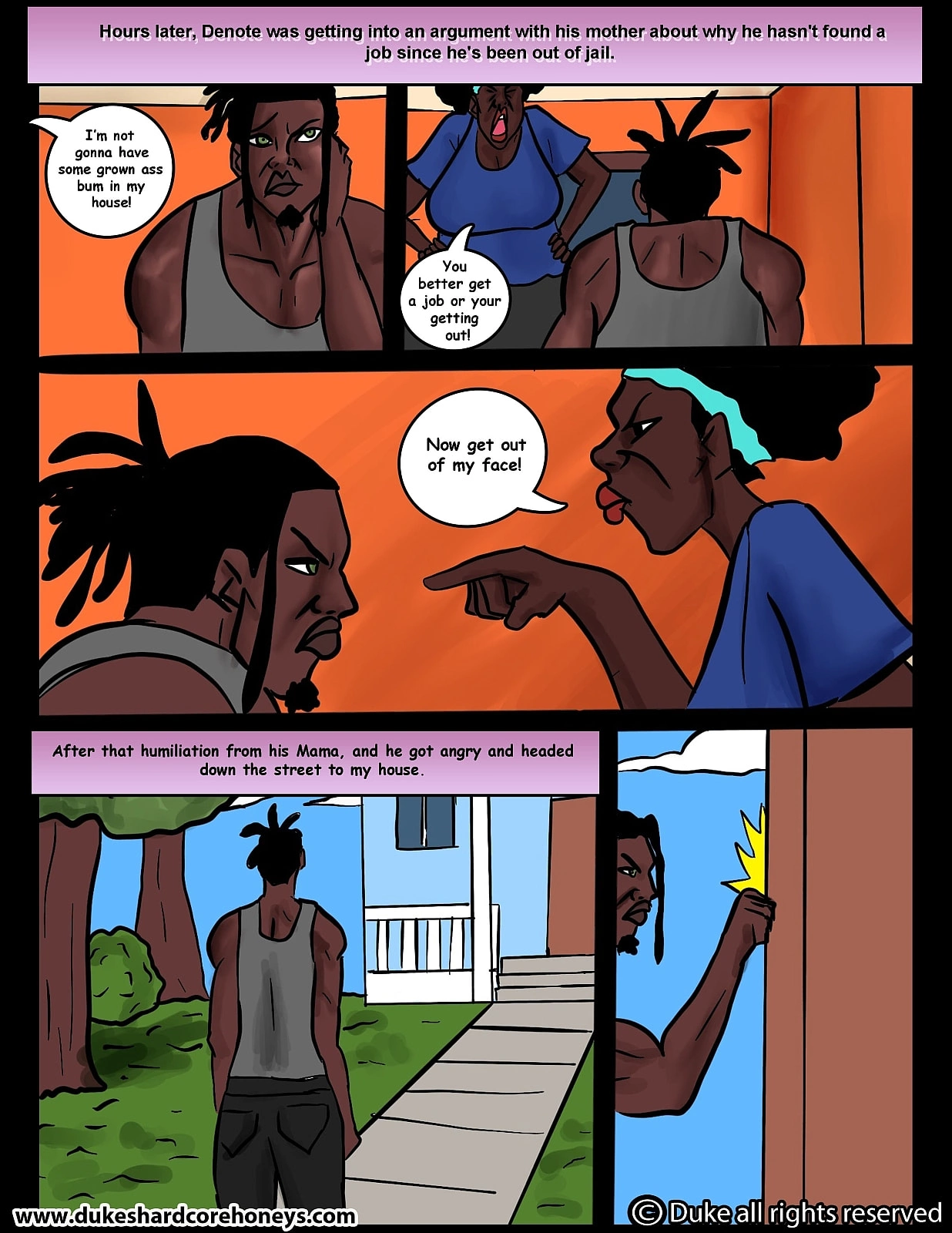 Ms. Jiggles – Unexpected Visit From the Neighbor - Unexpected Visit From the Neighbor - Page 2