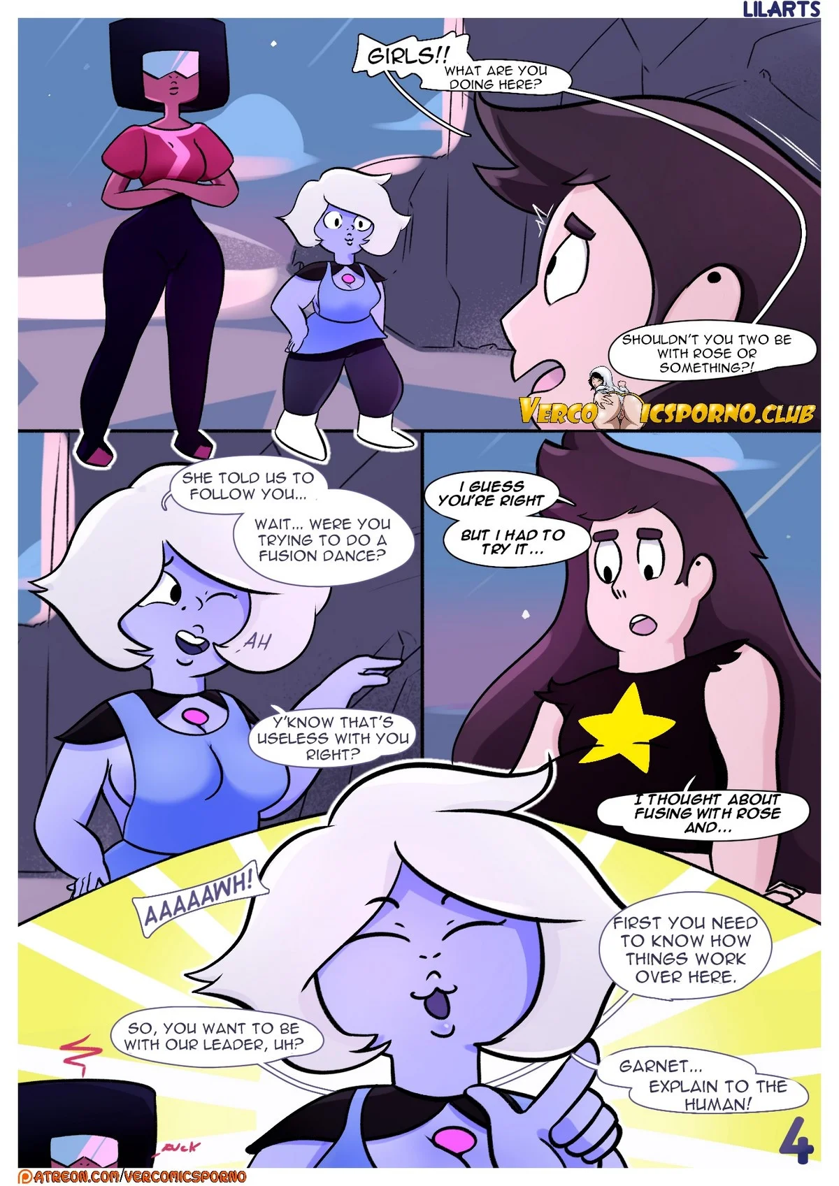 Gems Of Lust (Steven Universe) - 1 . Gems Of Lust - Chapter 1 [Lilarts] - Page 5