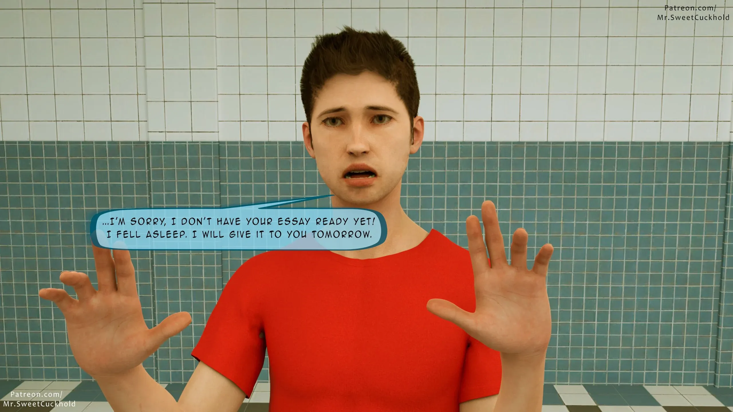 Much bigger than my boyfriend [Mr.SweetCuckhold] - 1 . Much bigger than my boyfriend - Chapter 1 - Page 8