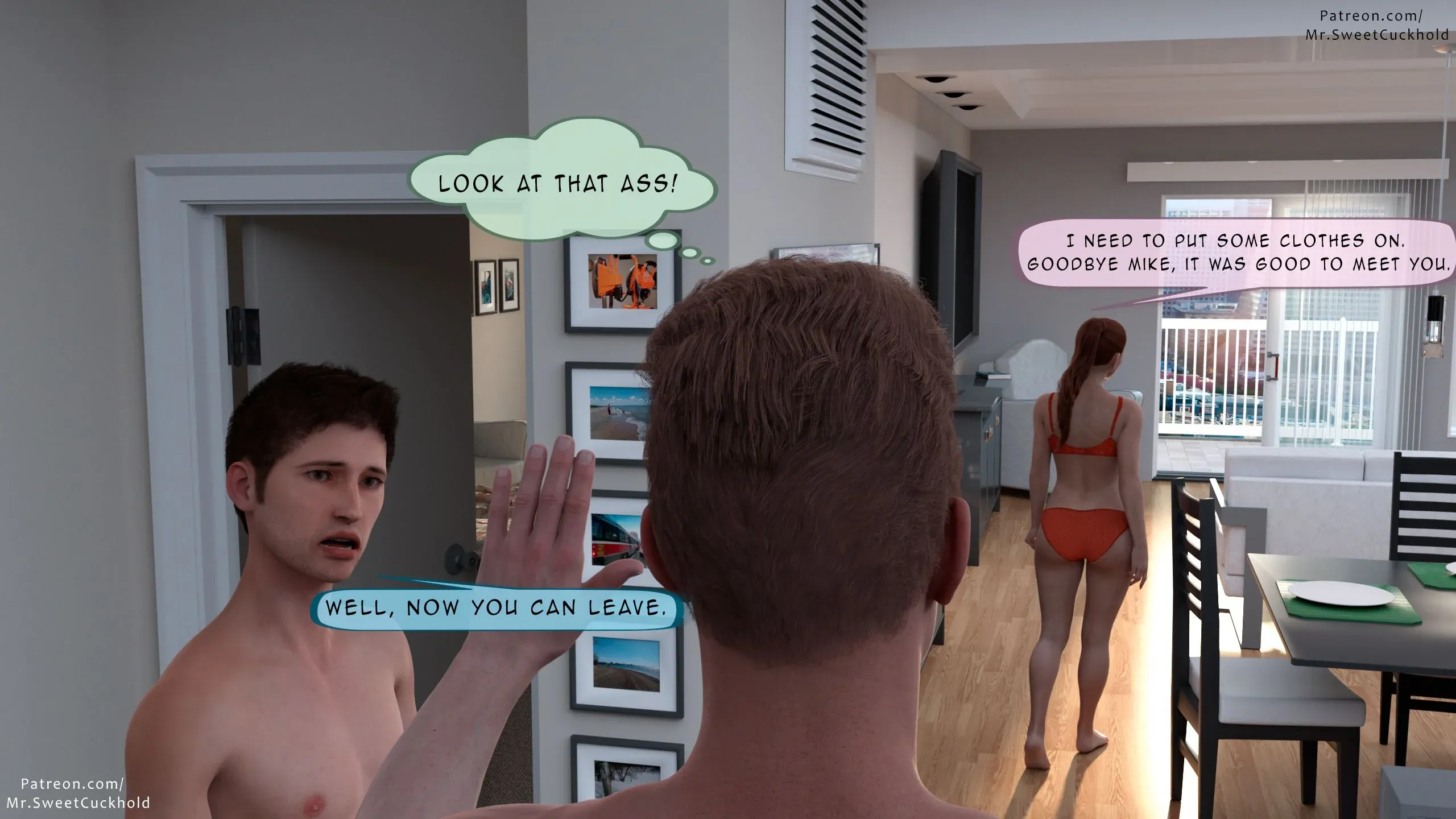 Much bigger than my boyfriend [Mr.SweetCuckhold] - 1 . Much bigger than my boyfriend - Chapter 1 - Page 55