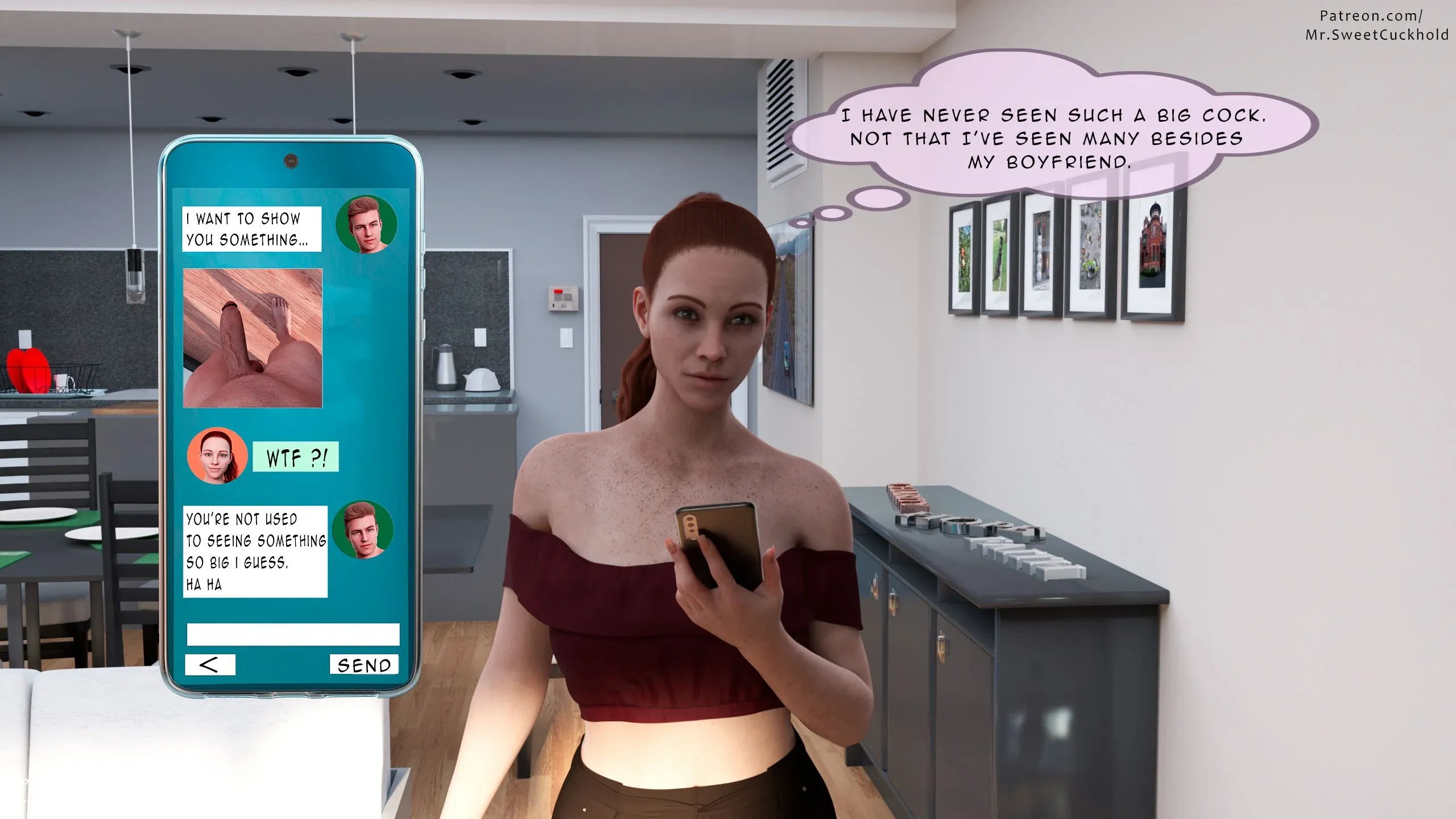 Much bigger than my boyfriend [Mr.SweetCuckhold] - 1 . Much bigger than my boyfriend - Chapter 1 - Page 73