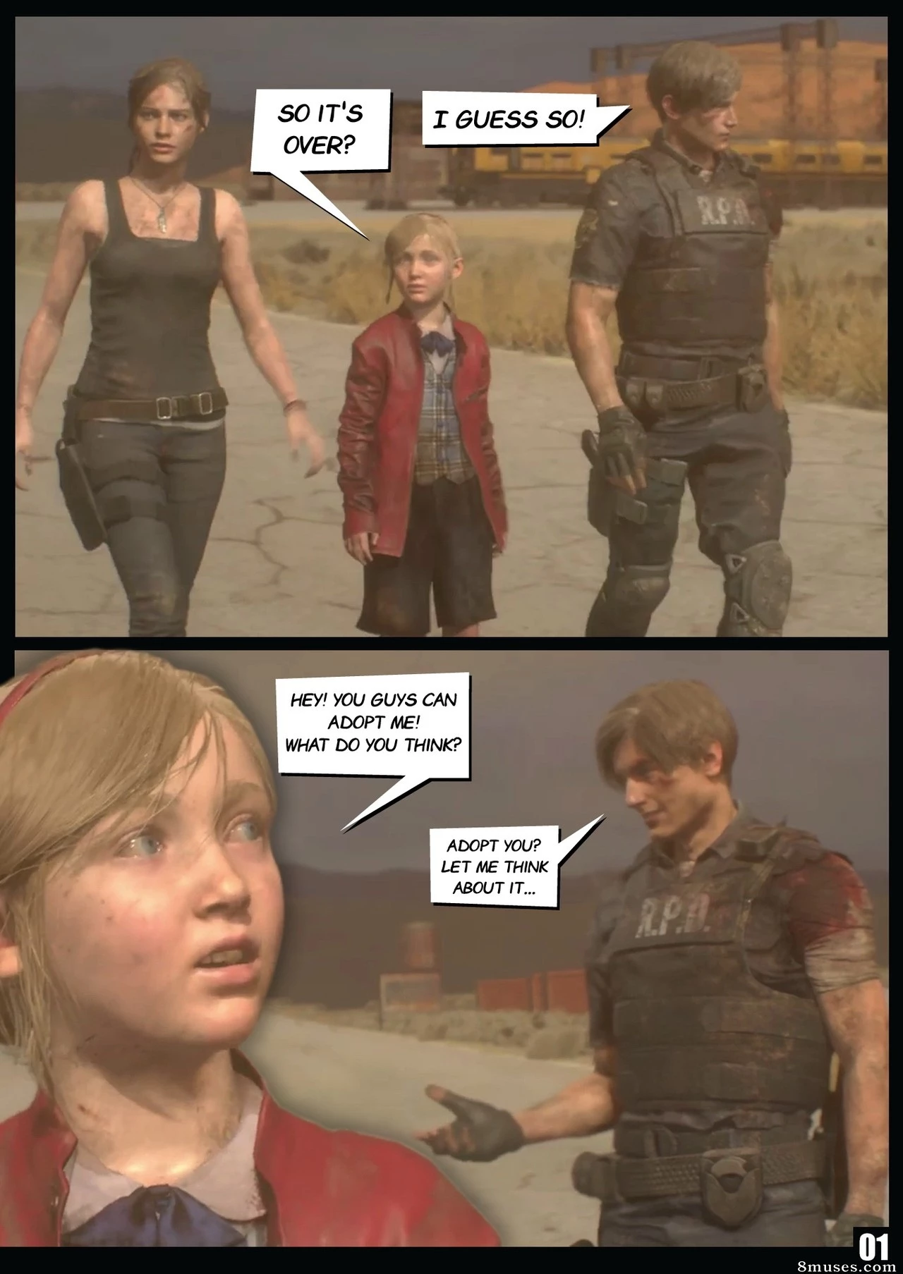 Happy Family [Resident Evil] - 1. Happy Family [deletedcube3d] - Page 2