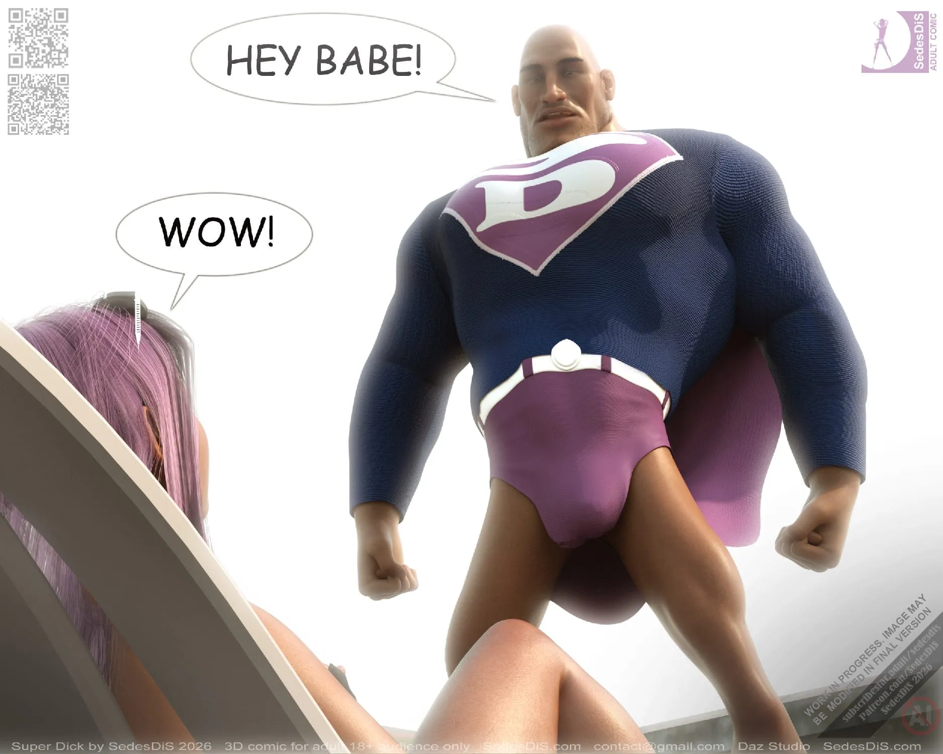Super Dick [SedesDiS] - 1 . Super Dick - Chapter 1 - Page 8