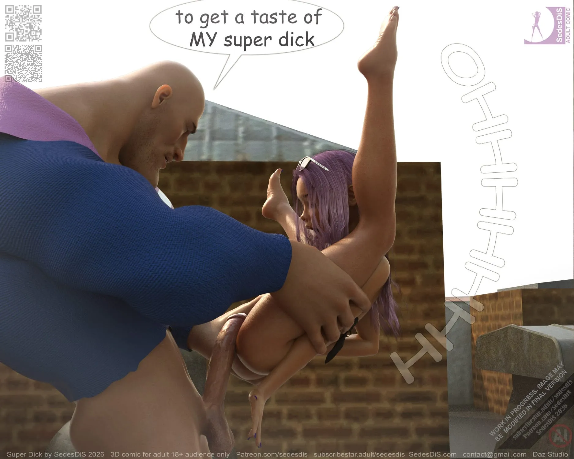 Super Dick [SedesDiS] - 1 . Super Dick - Chapter 1 - Page 57
