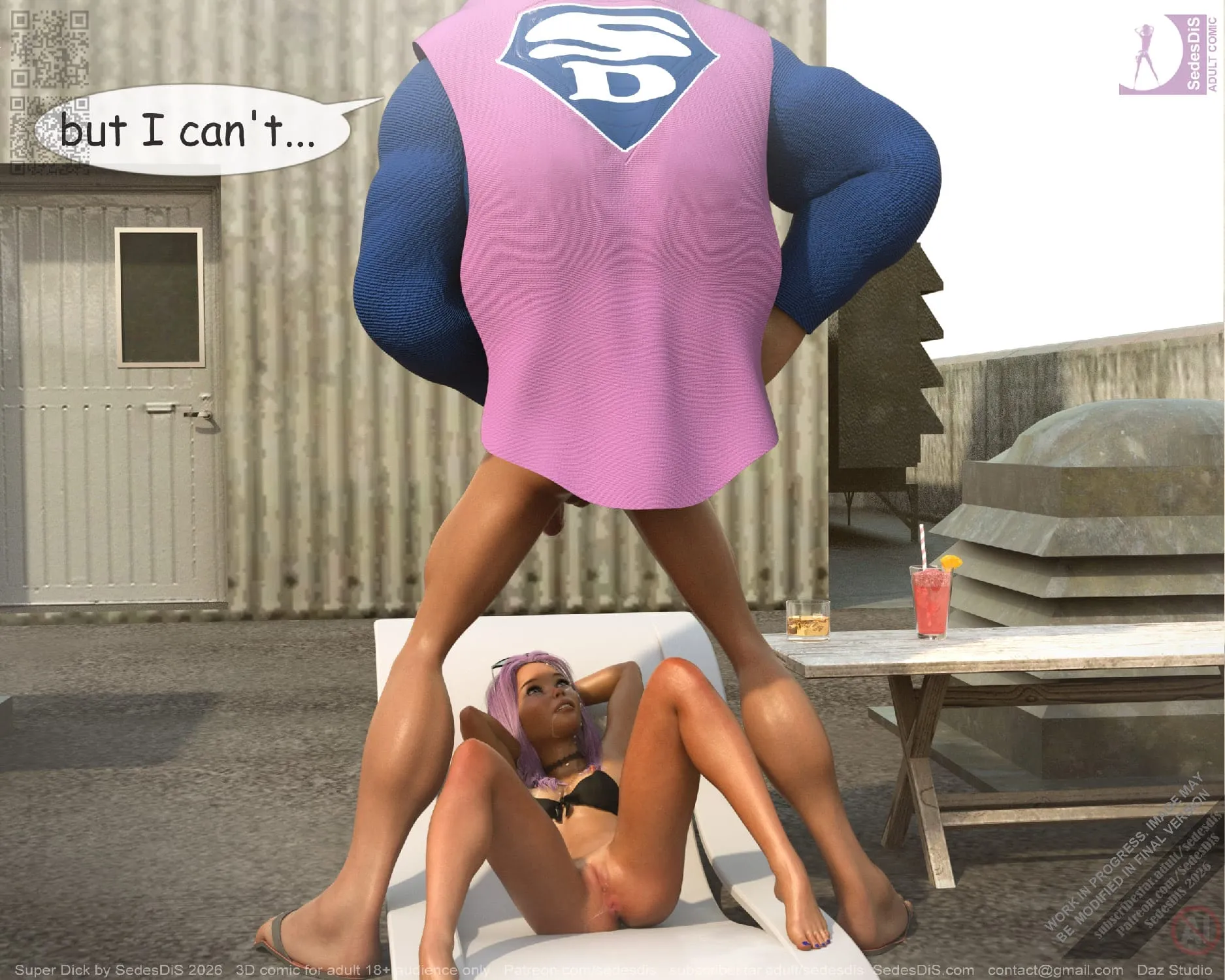 Super Dick [SedesDiS] - 1 . Super Dick - Chapter 1 - Page 118