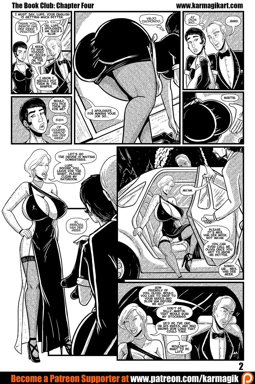 The Book Club [Karmagik] -  4.5 . The Book Club - No Color - Ch.004 - Page 3