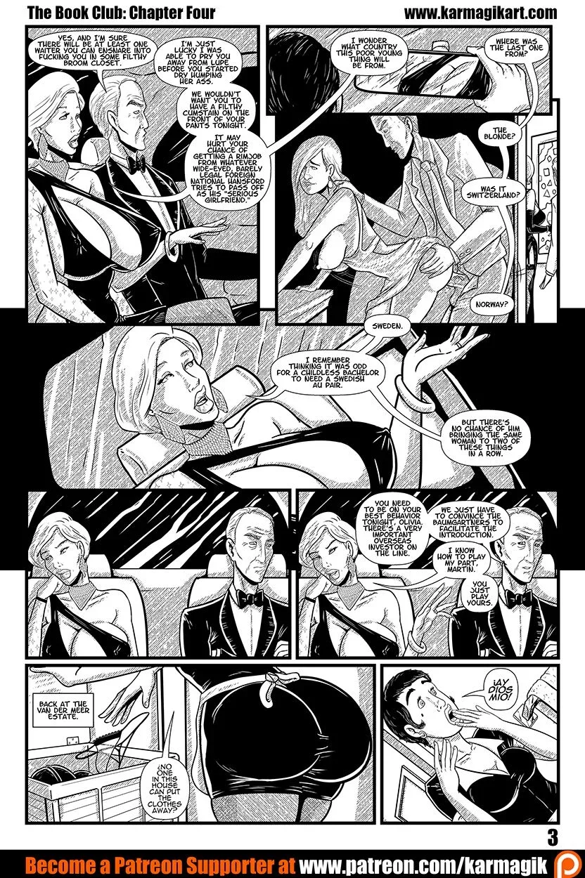 The Book Club [Karmagik] -  4.5 . The Book Club - No Color - Ch.004 - Page 4