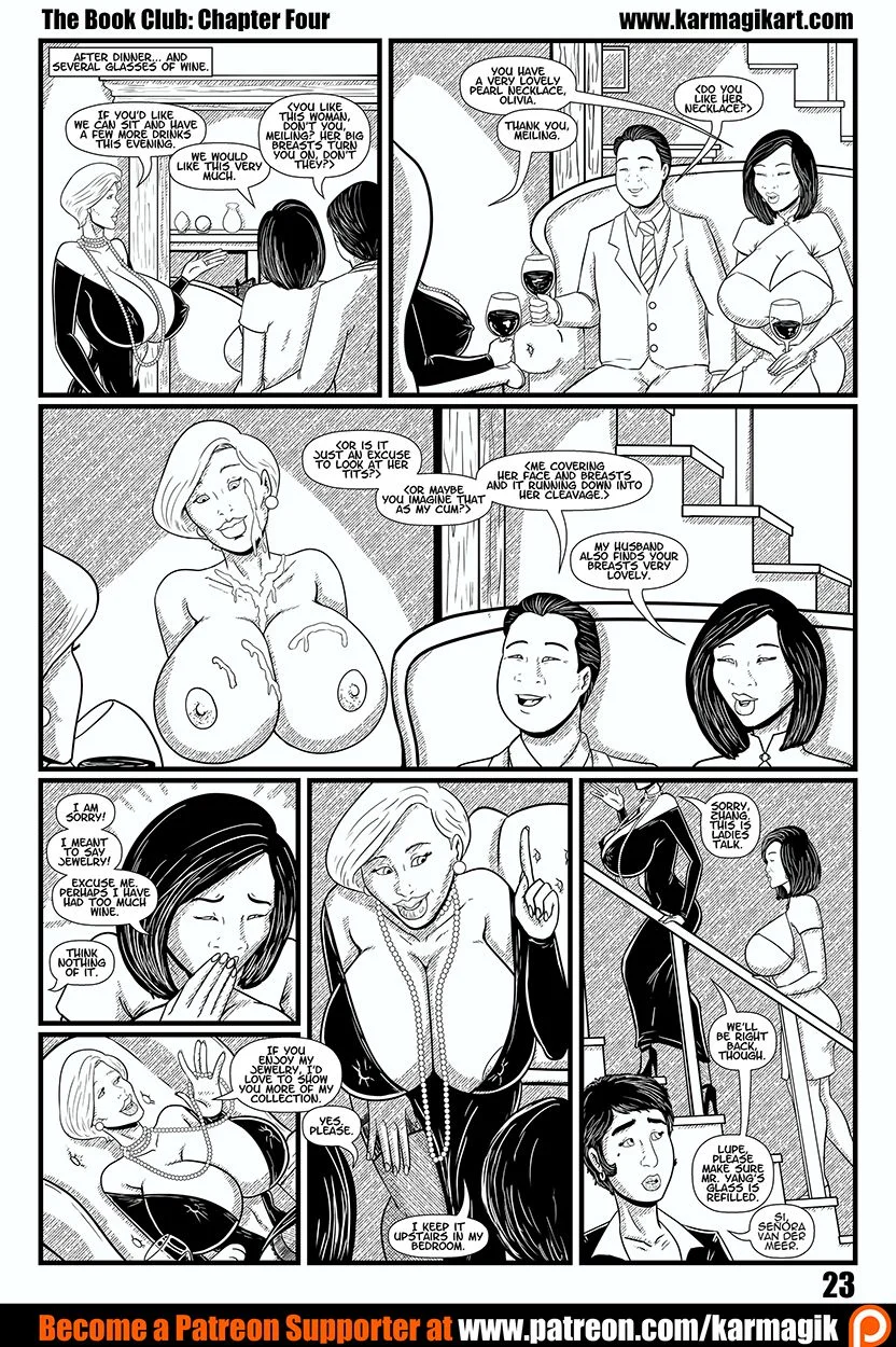 The Book Club [Karmagik] -  4.5 . The Book Club - No Color - Ch.004 - Page 24