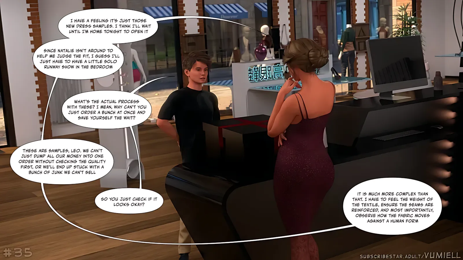 Milf And Mother Boutique [Vumiell] - 1. Milf And Mother Boutique - Chapter 1 - Page 35