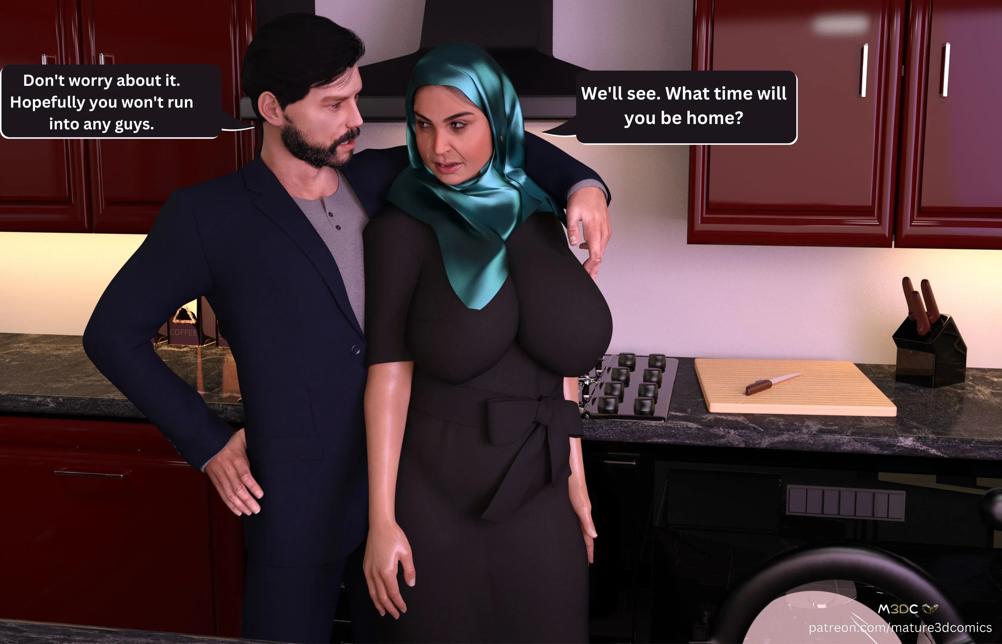 Muslim Betrayal [Mature3DComics] - 1 . Muslim Betrayal - Chapter 1 - Page 2