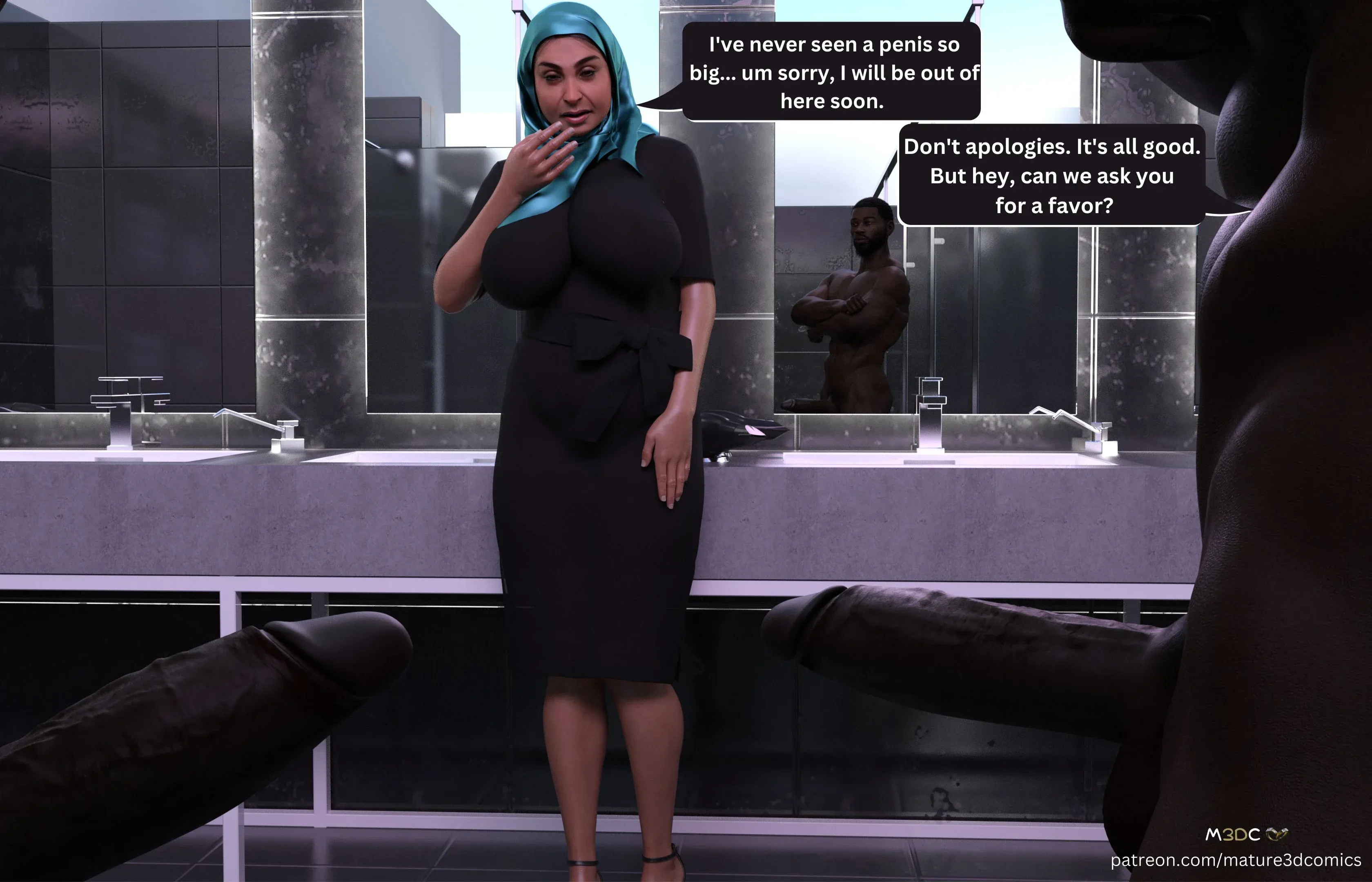 Muslim Betrayal [Mature3DComics] - 1 . Muslim Betrayal - Chapter 1 - Page 5