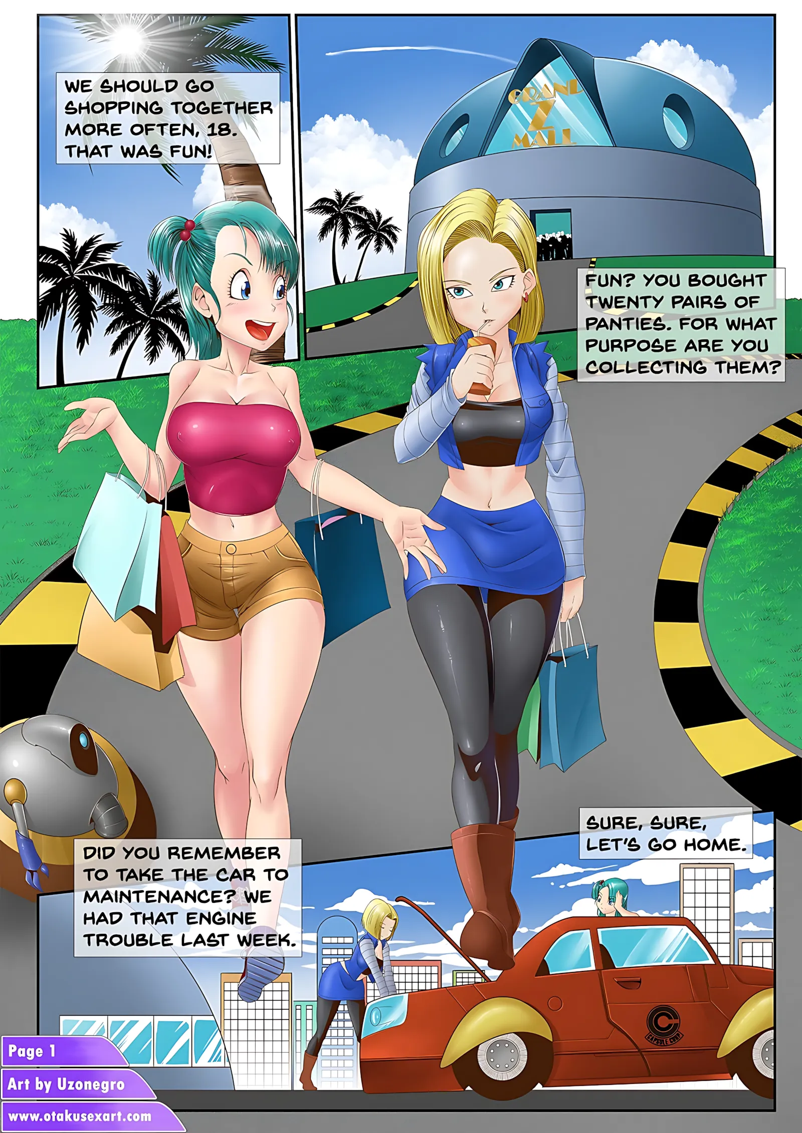 Bulma’s BBC Saga [Dragon Ball H] - 1. Bulma’s BBC Saga – Uzonegro - Page 2