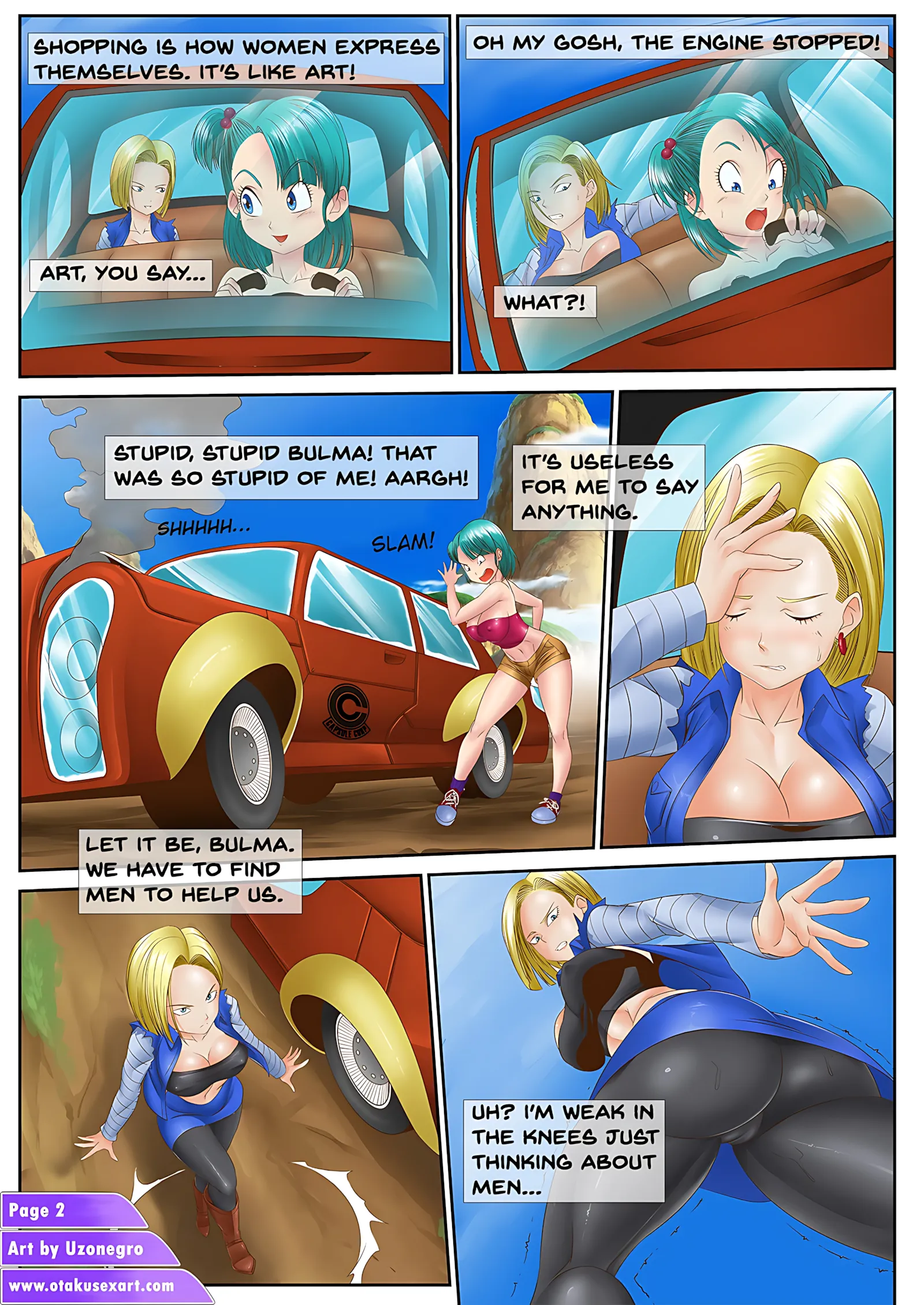 Bulma’s BBC Saga [Dragon Ball H] - 1. Bulma’s BBC Saga – Uzonegro - Page 3